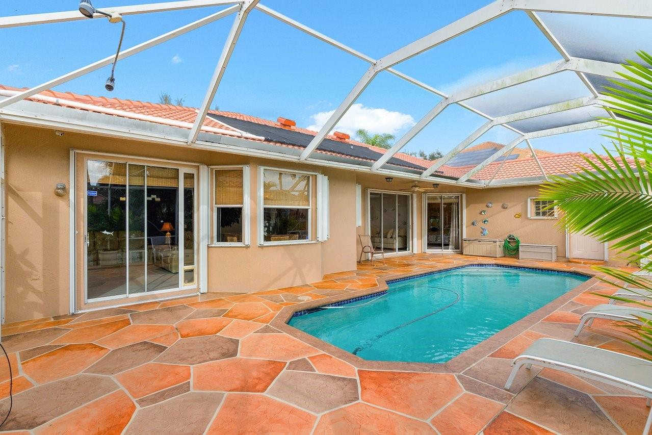 Come home to paradise and take a dip in your SALT WATER POOL!