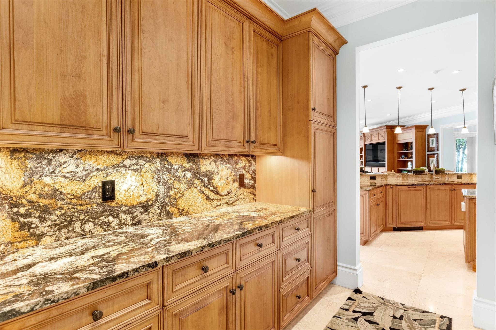 Prep Space/Storage Off Kitchen