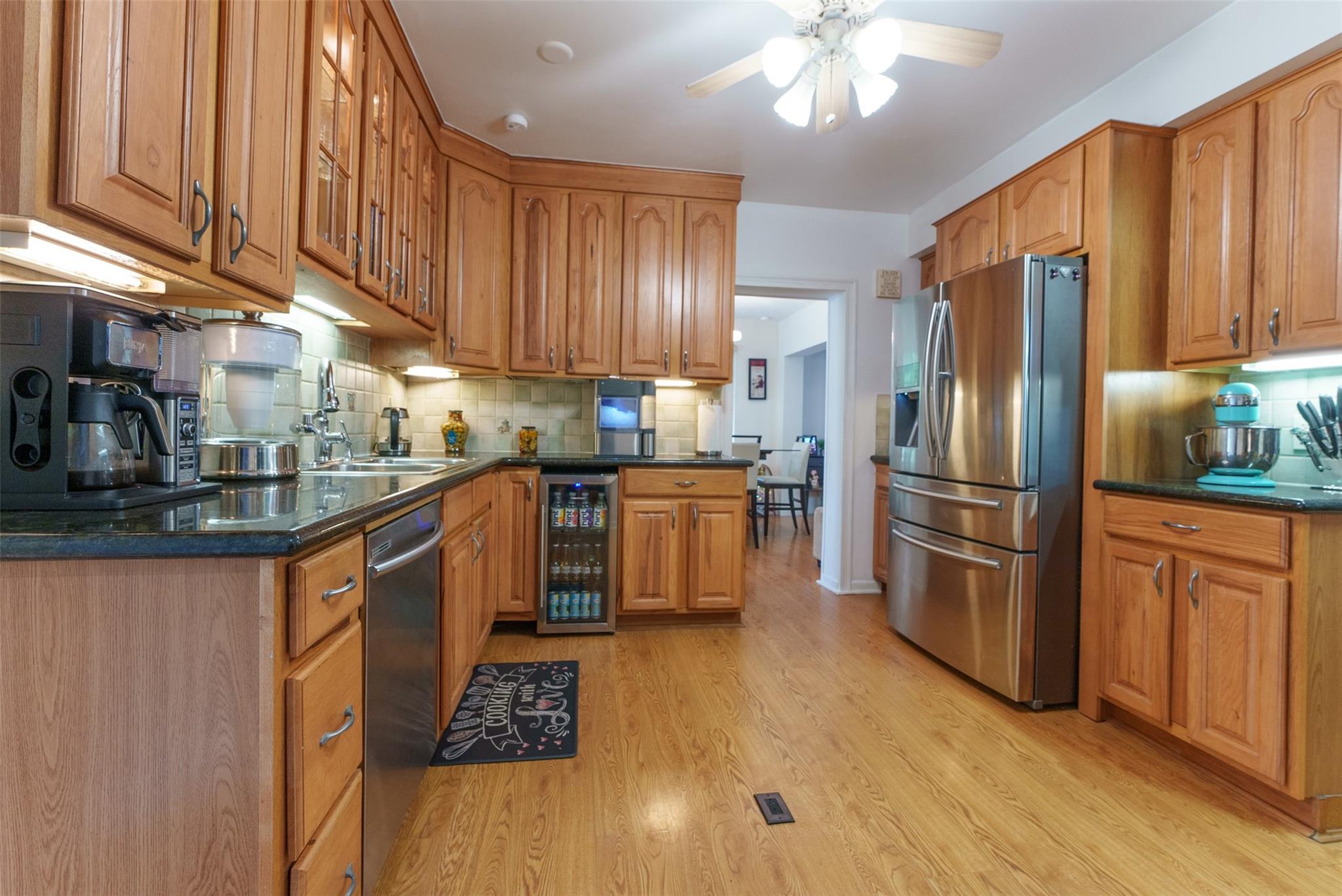 Kitchen in main house