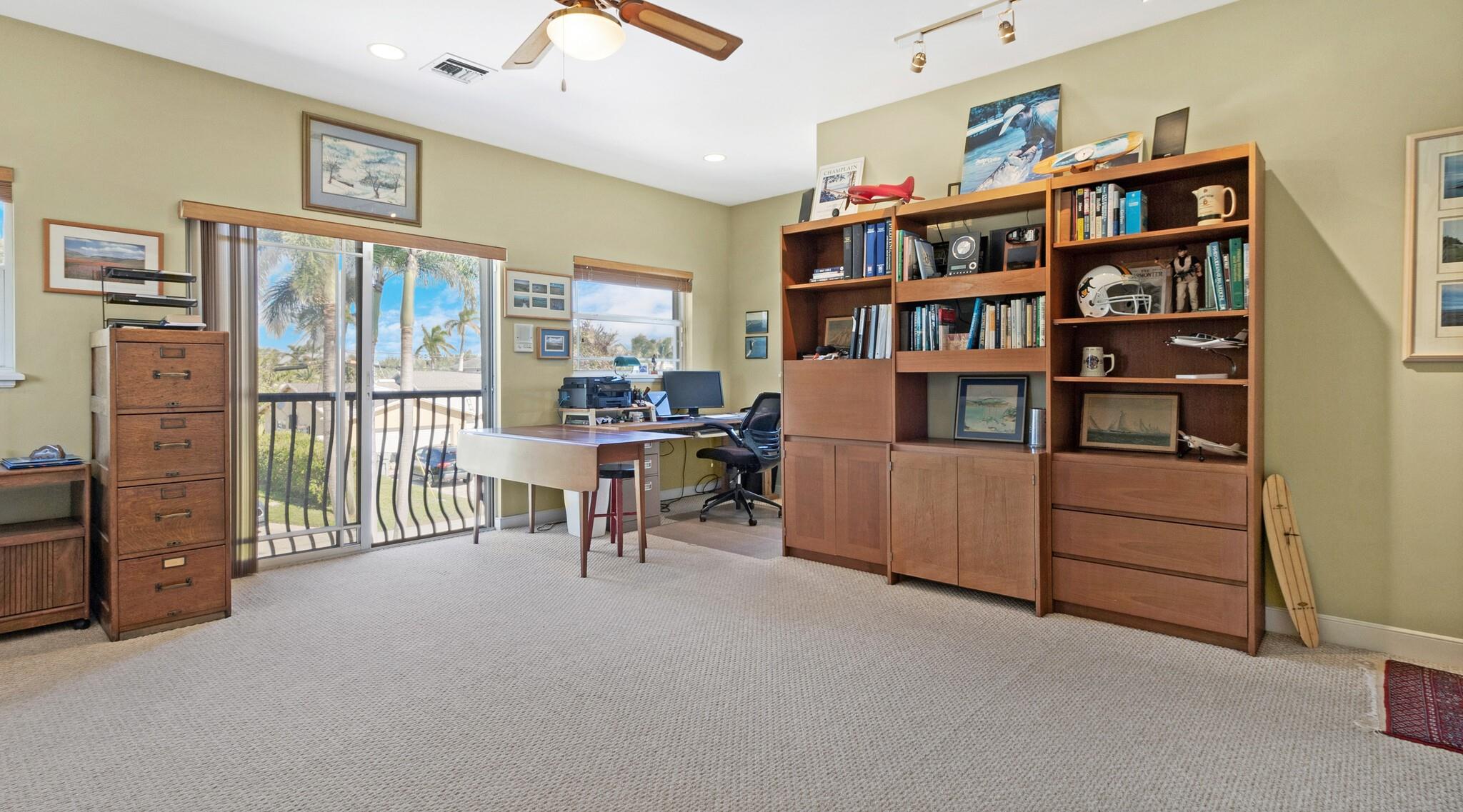 Second Primary Bedroom. Currently used as an office.