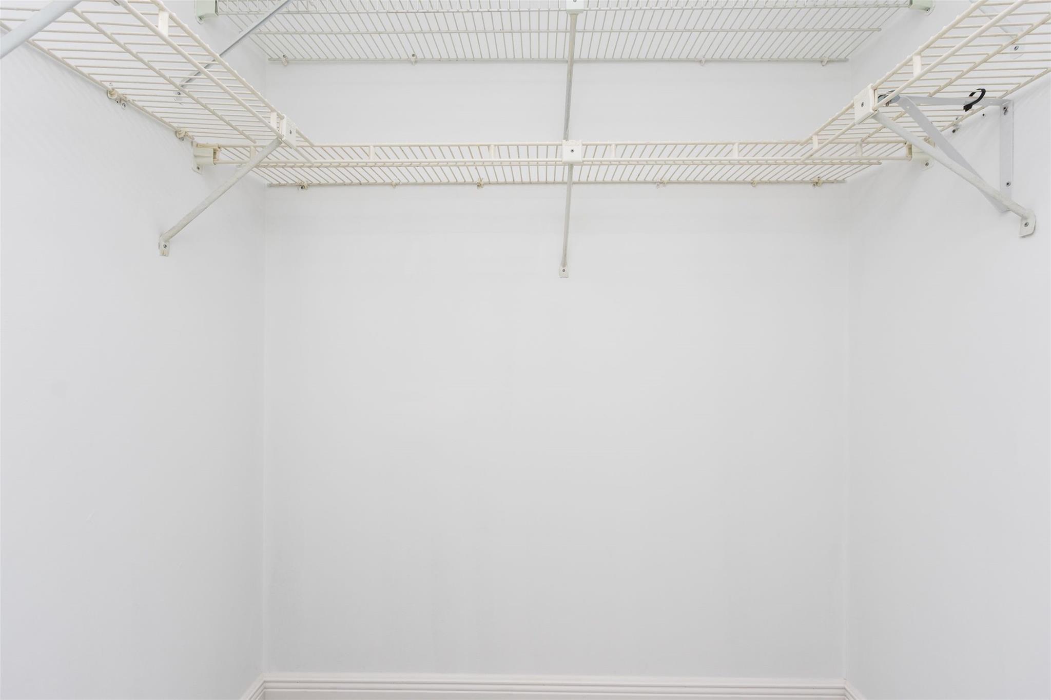 Master walk in closet