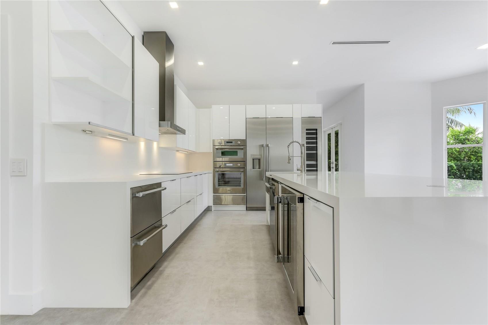 New European Custom kitchen, $45k Thermador appliance package, Quartz Island 128X50