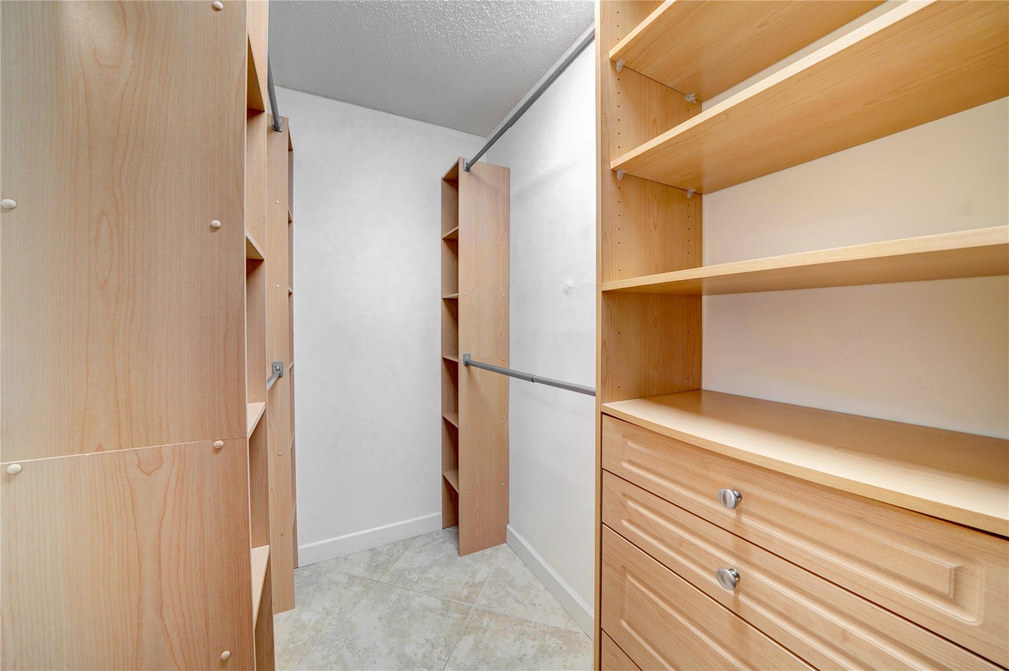 Master Closet with Built Ins