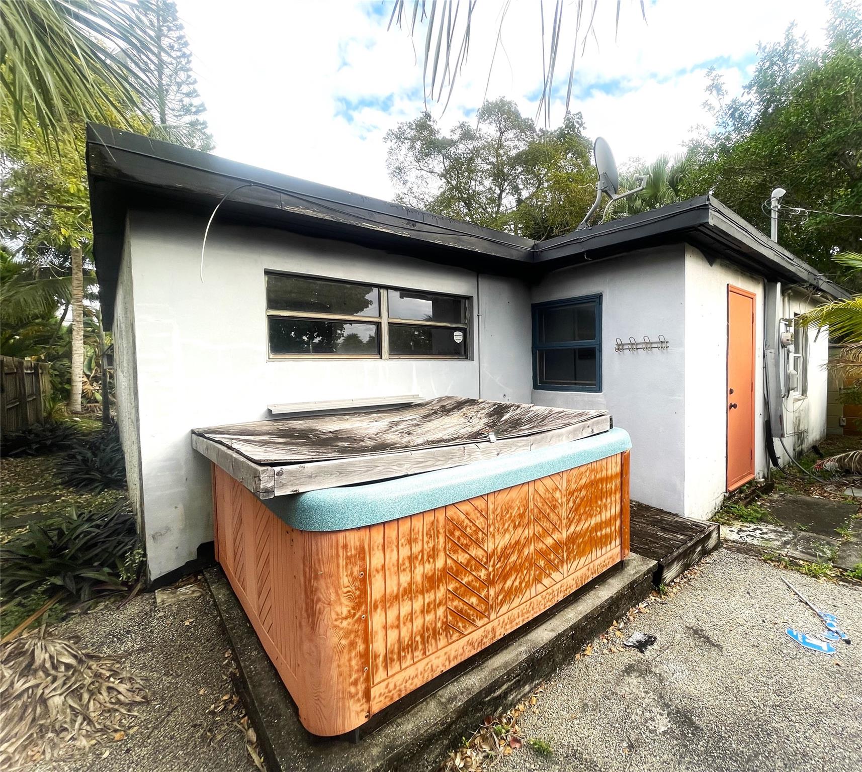 Rear of Property Structure