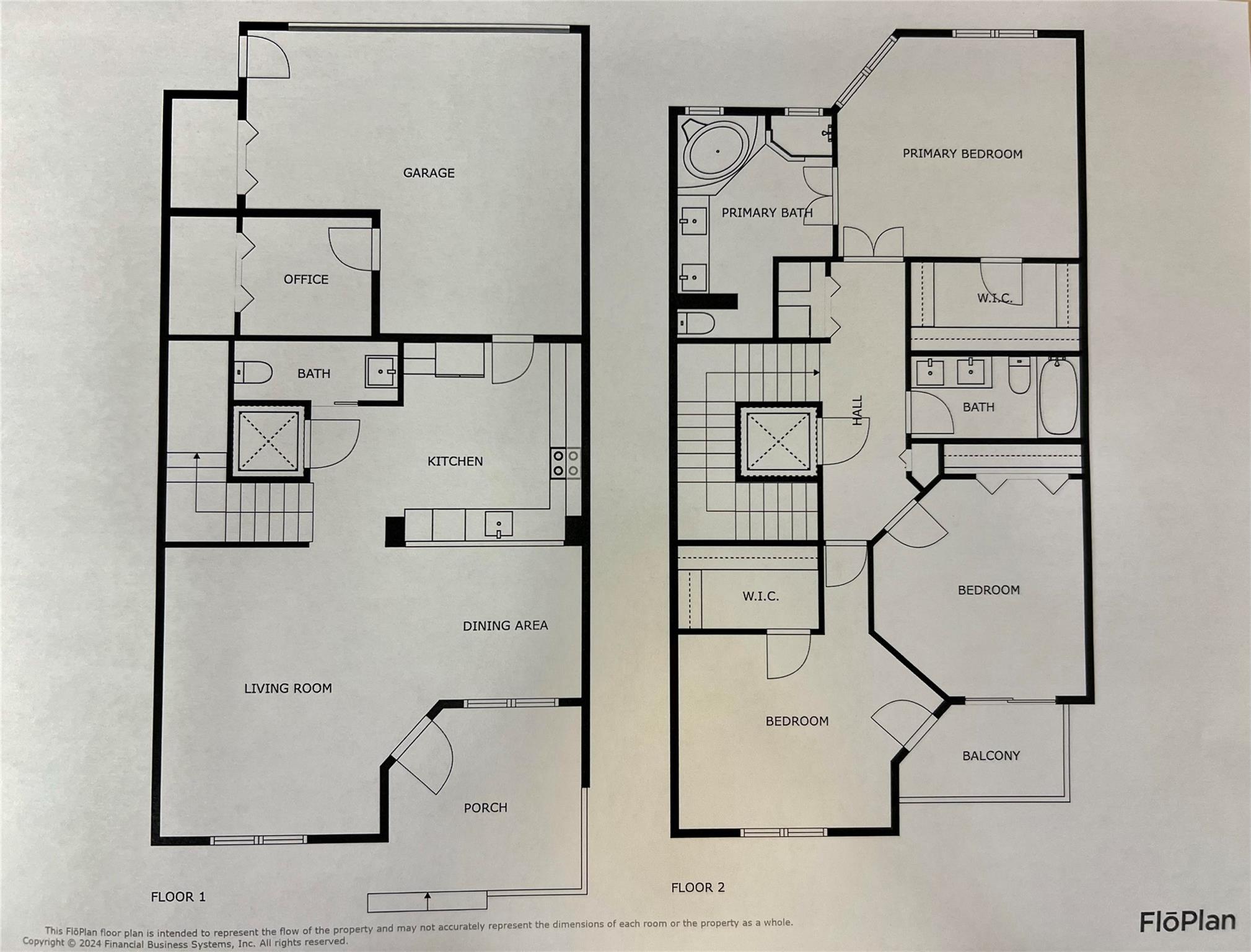 Floor plan up upstairs and downstairs