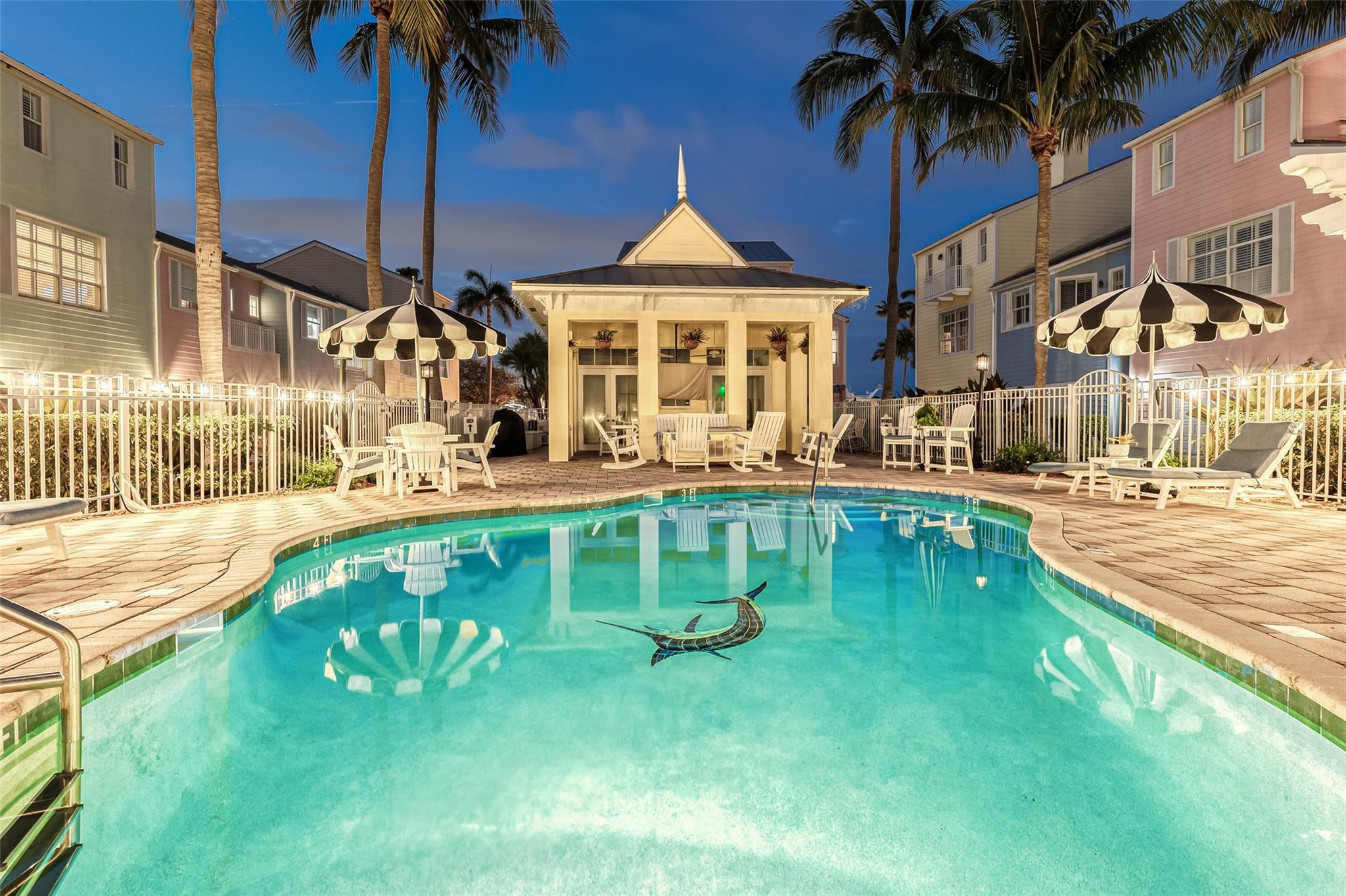 Great community pool to enjoy sunning and swimming