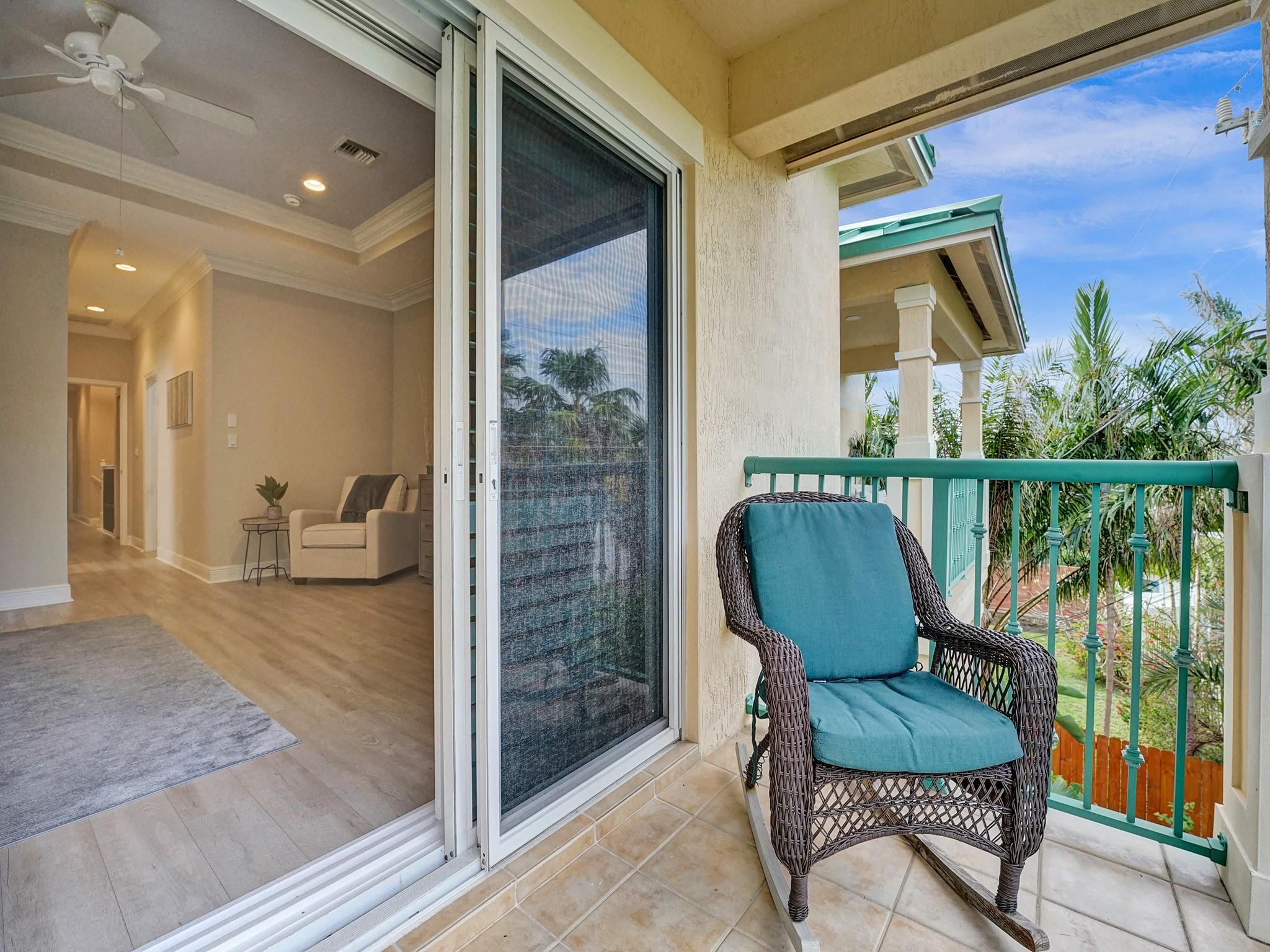 Primary Master Balcony