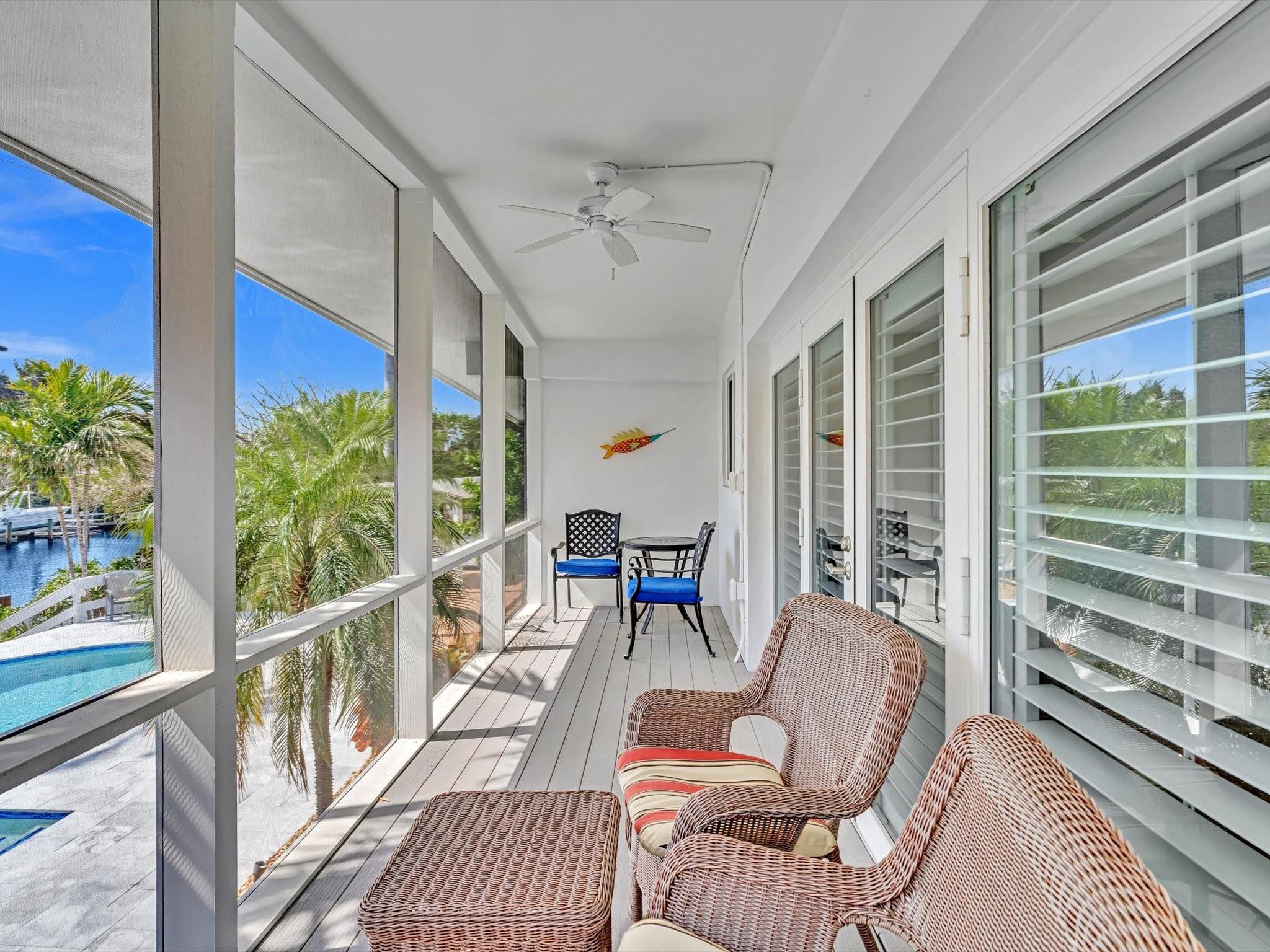 Balcony off bedroom #2