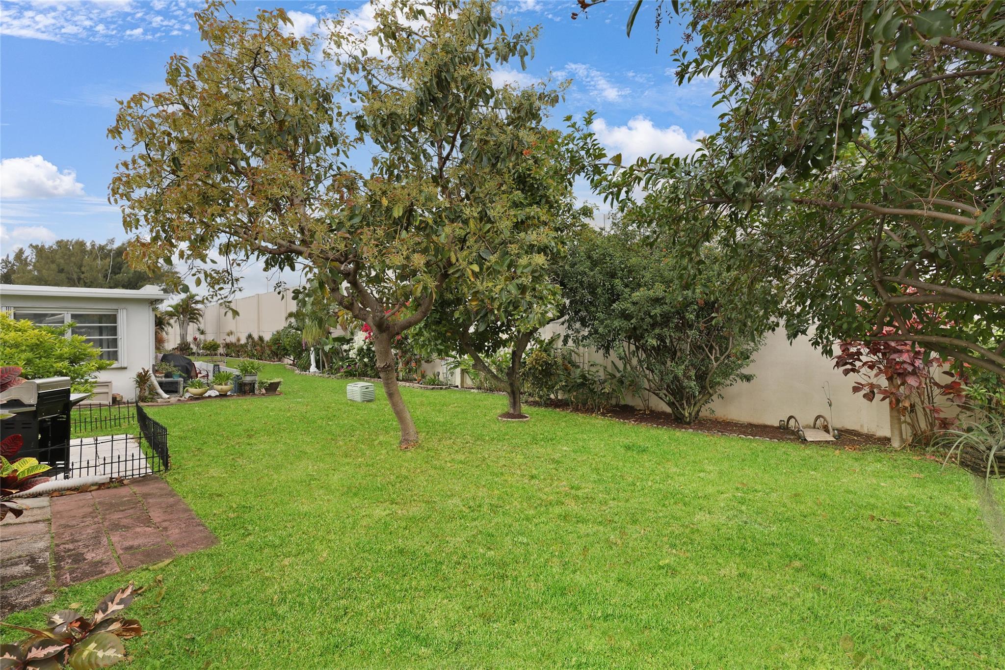 Large back yard. Just need your personal touch.