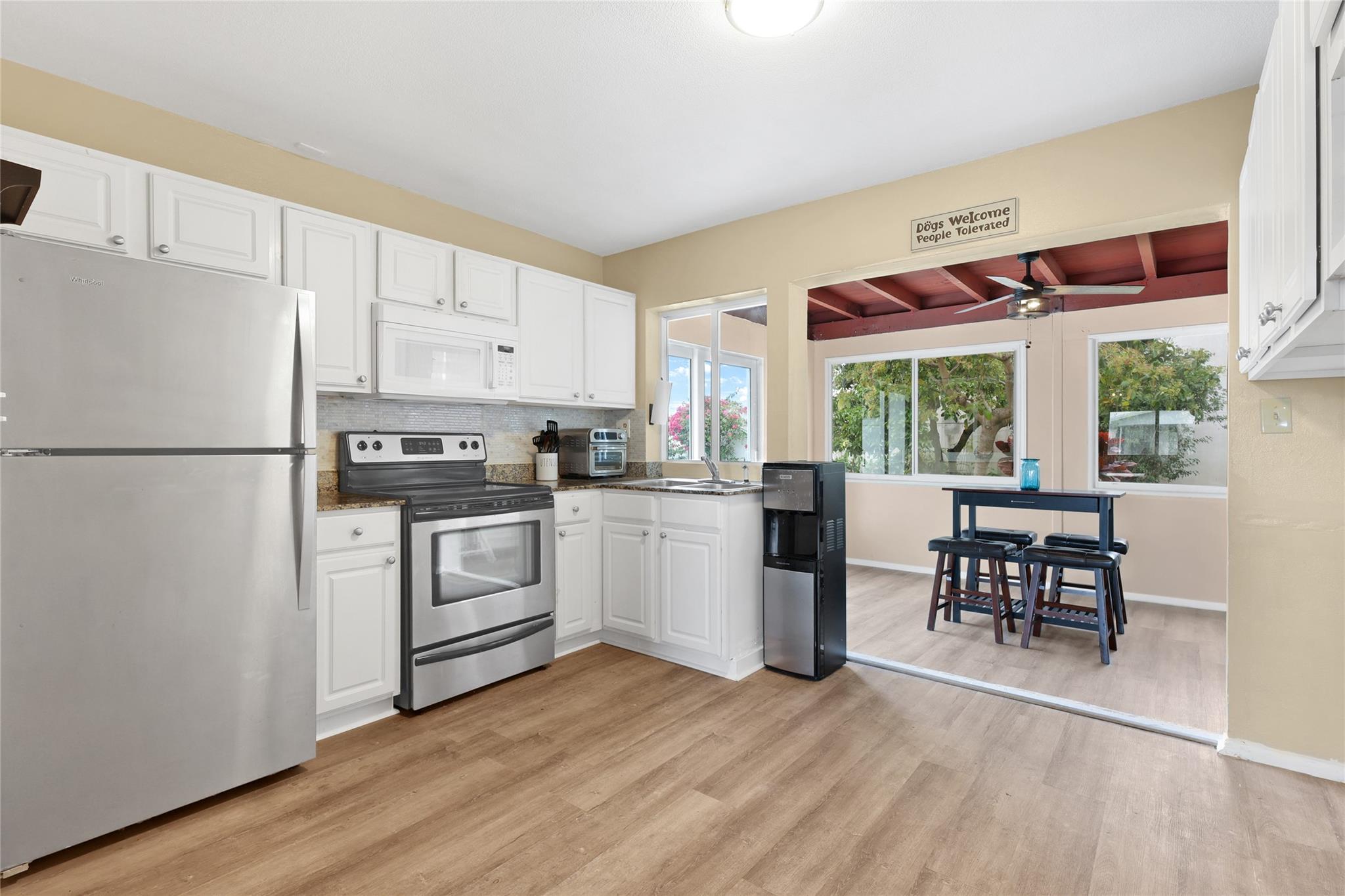 Kitchen and Family Room