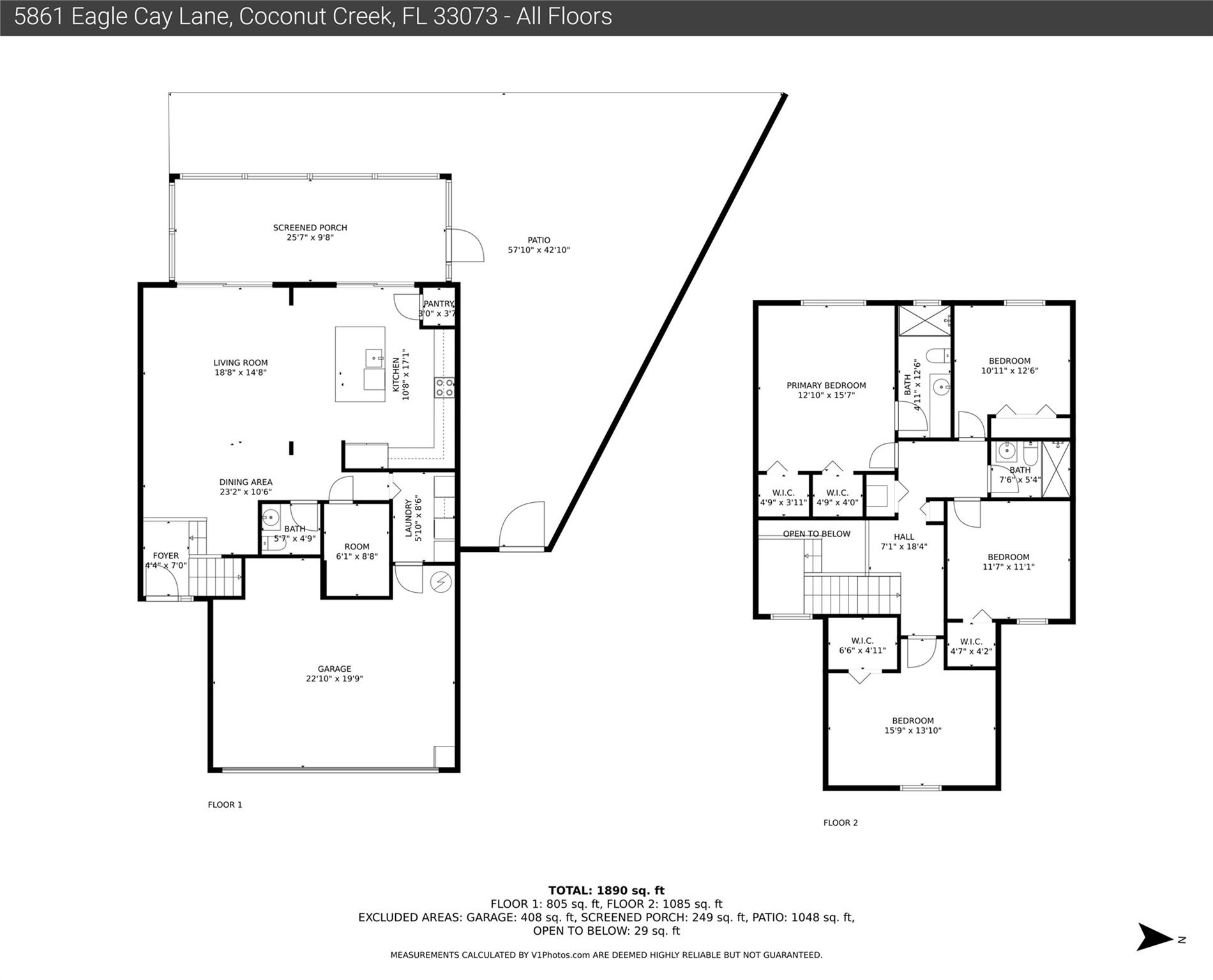 Complete floor plan