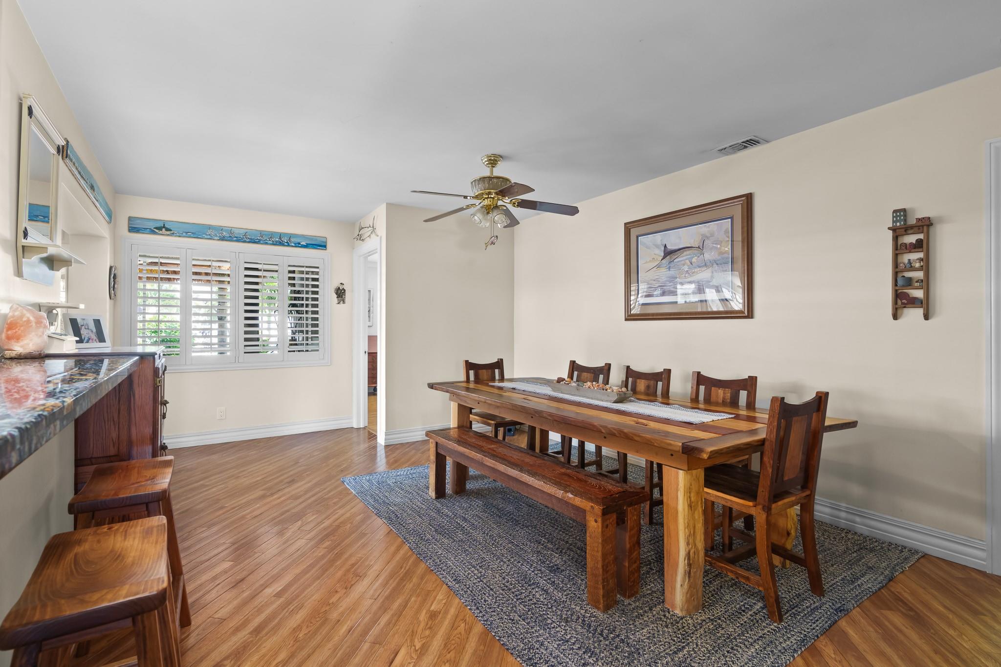 So much room to entertain in this great home!