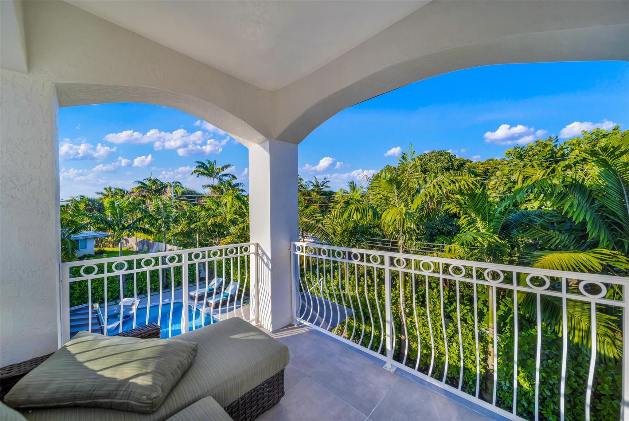 Covered terrace from your primary suite.