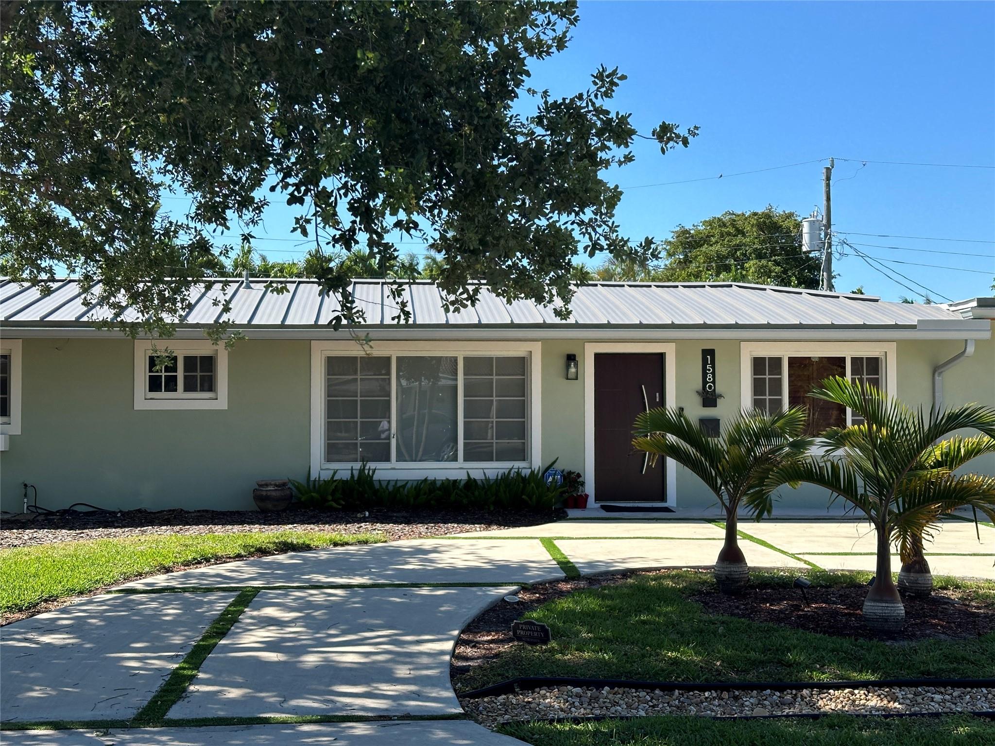 1580 Ne 47th Ct Oakland Park FL 33334 | F10433043