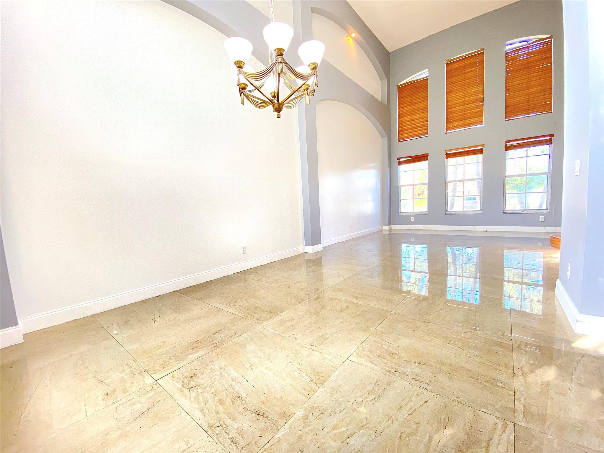 Formal living room and formal dining room