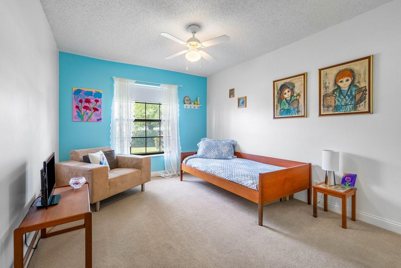 Third bedroom enables beautiful natural light and has a full sized closet