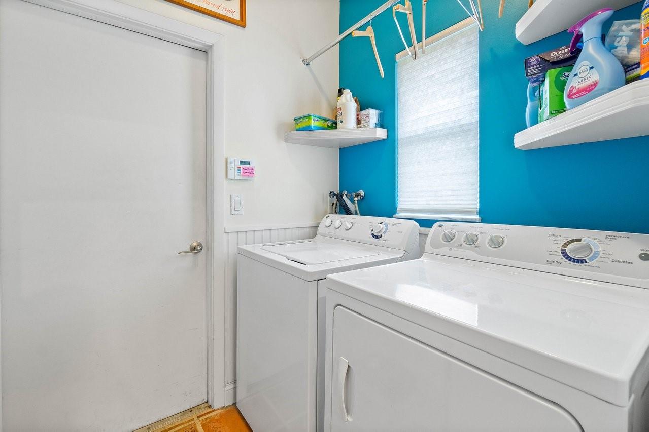 Large laundry room
