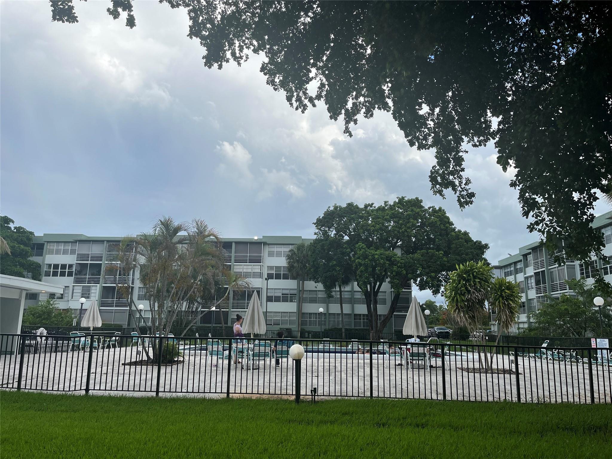 Pool View from the Back door
