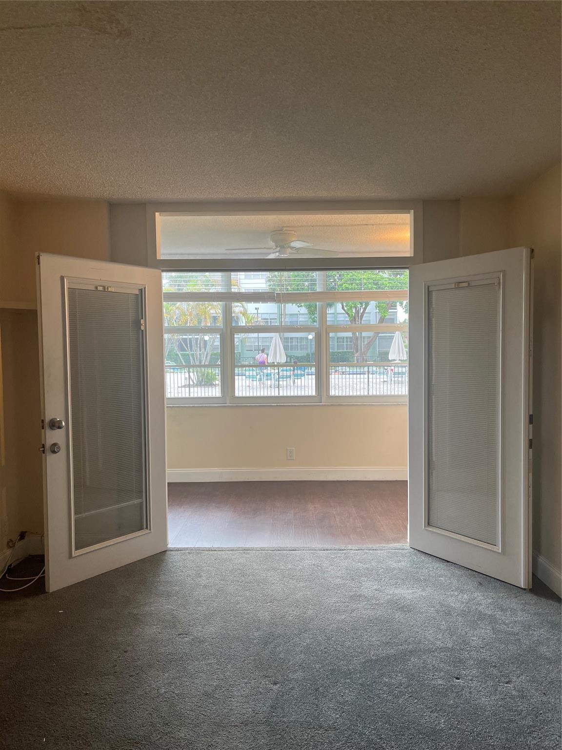 Double doors off of Master bedroom leading into Flex Space