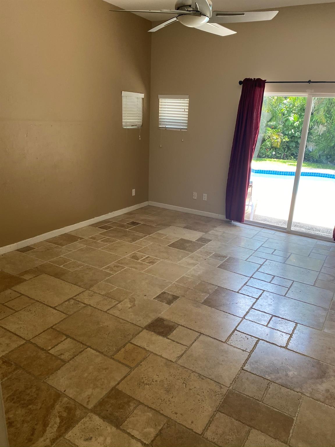 Main bedroom unfurnished