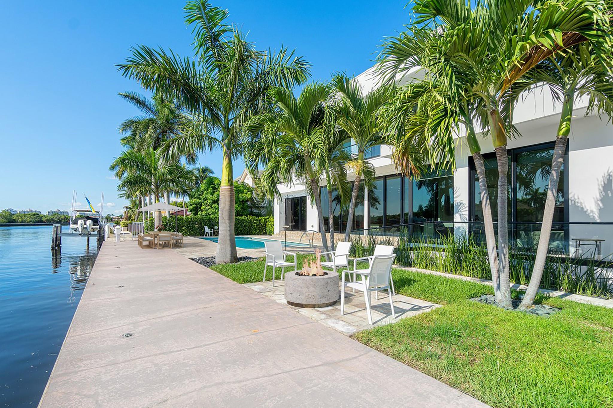 virtually staged backyard furniture 2