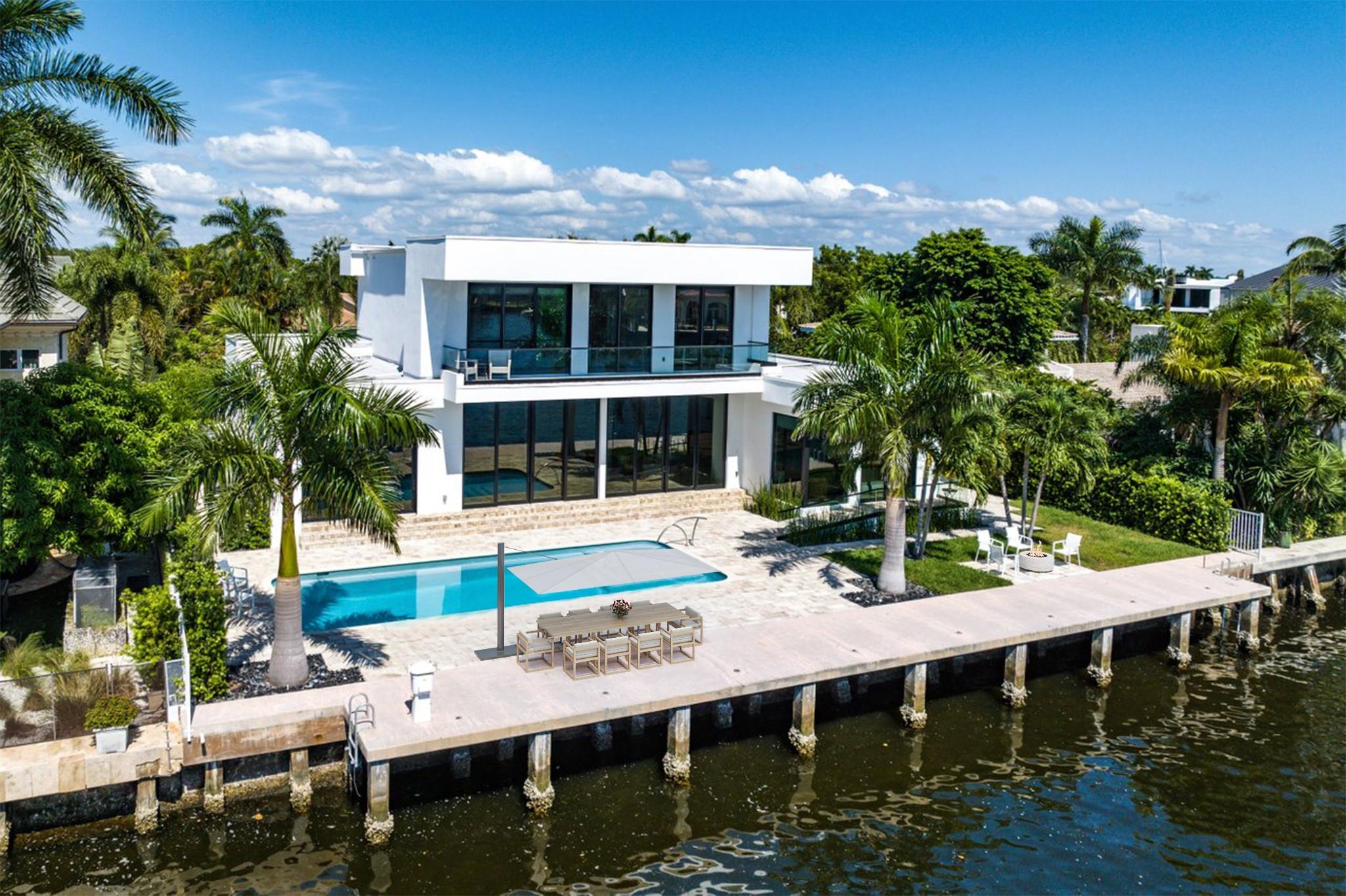 virtually staged backyard furniture 1