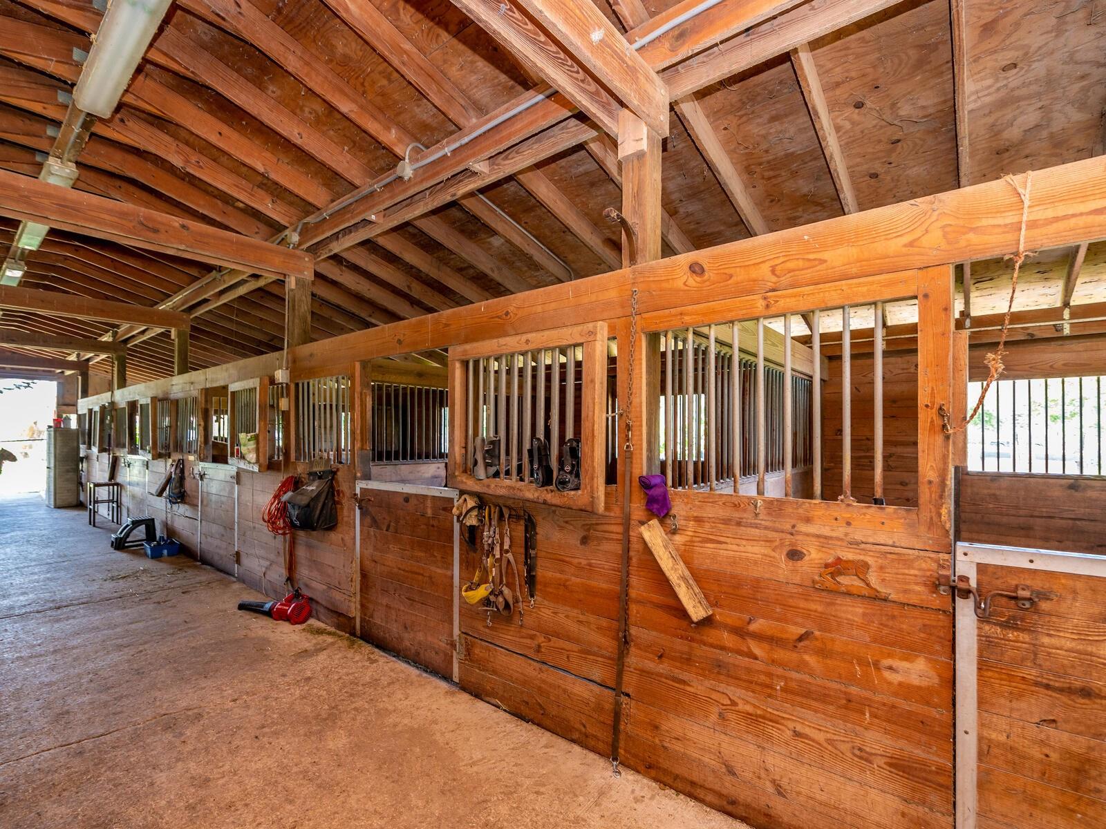12X12 TACK ROOM AT END