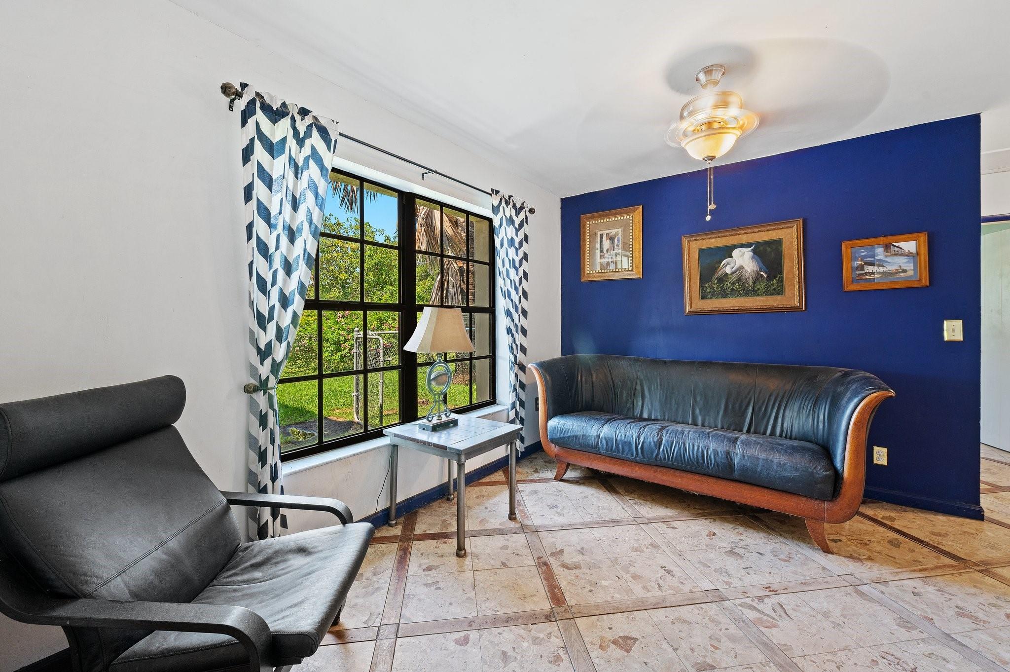 WELCOME AREA AT FRONT DOORS