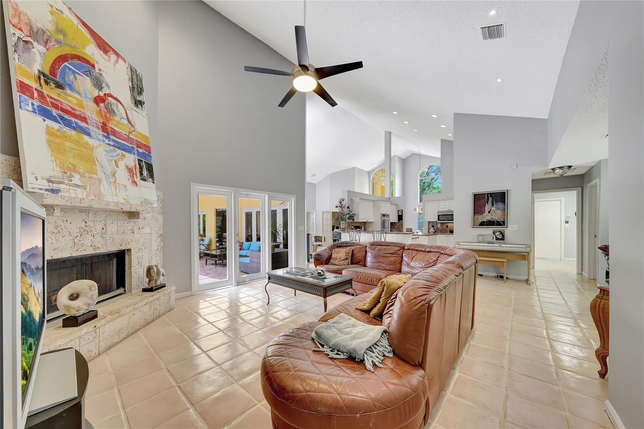 Expansive Family Room