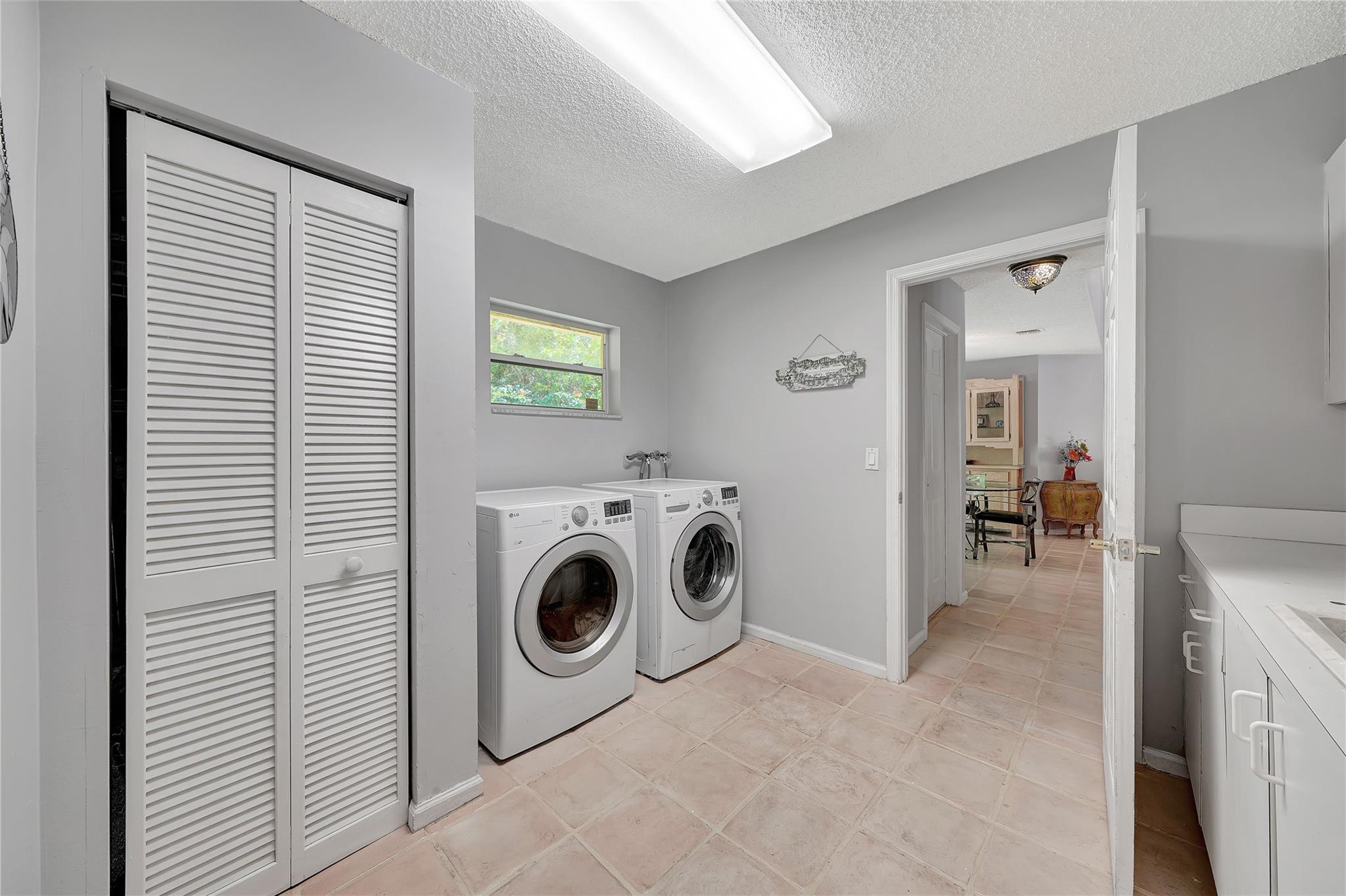 Dedicated Laundry Room