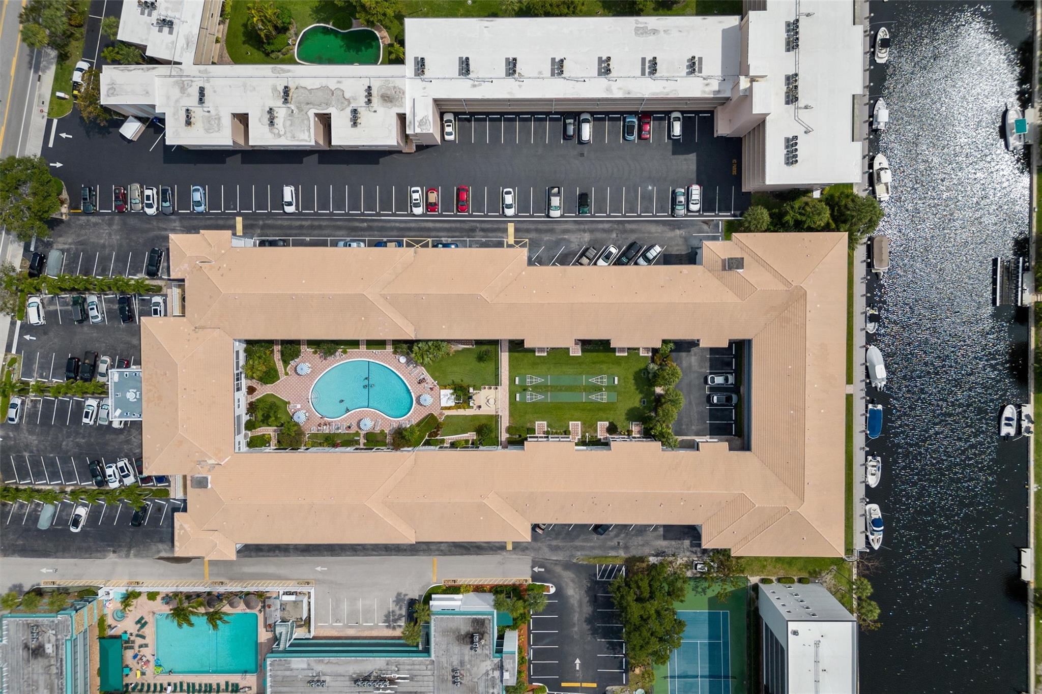 Aerial View of Community