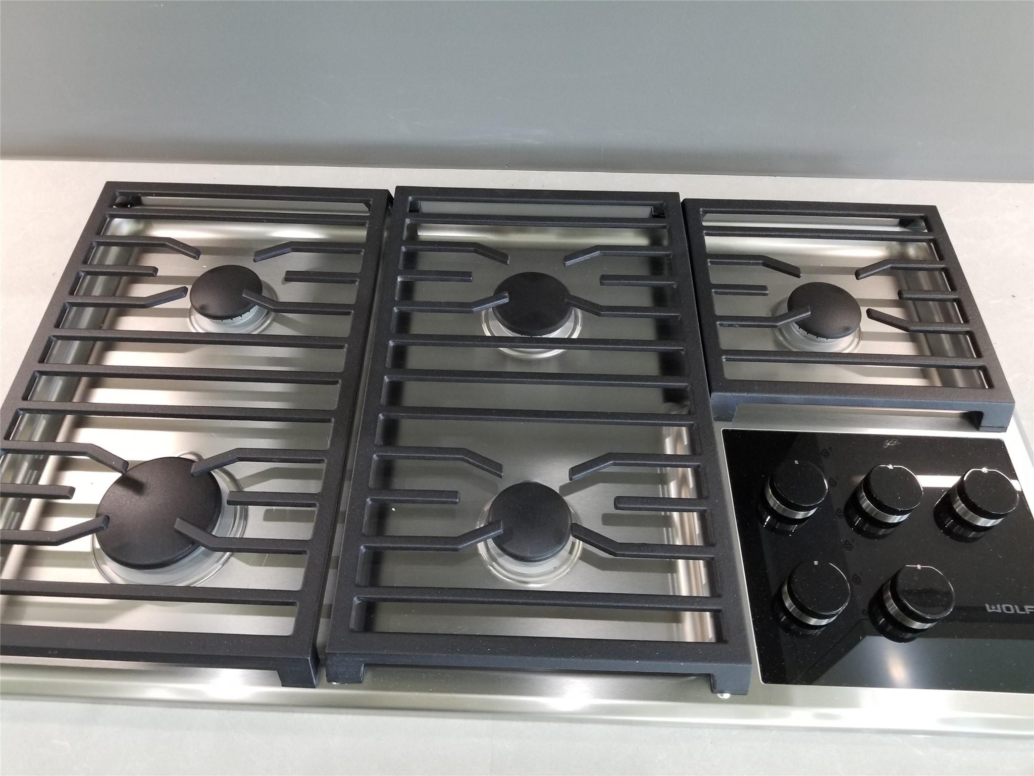 Wolf gas cooktop