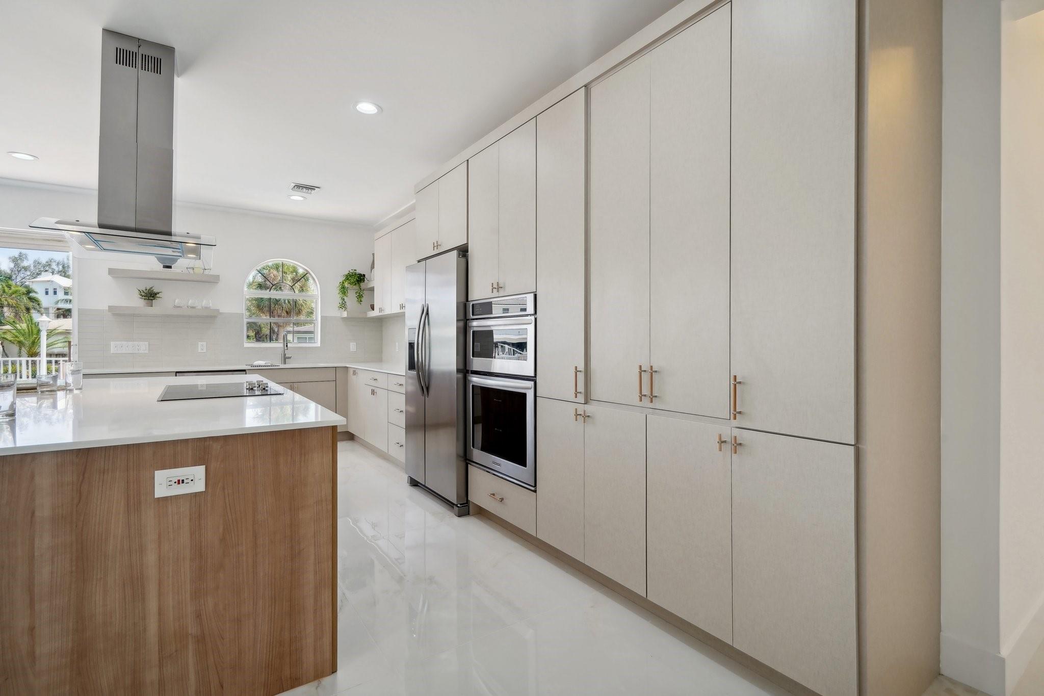 Coffee bar area hidden