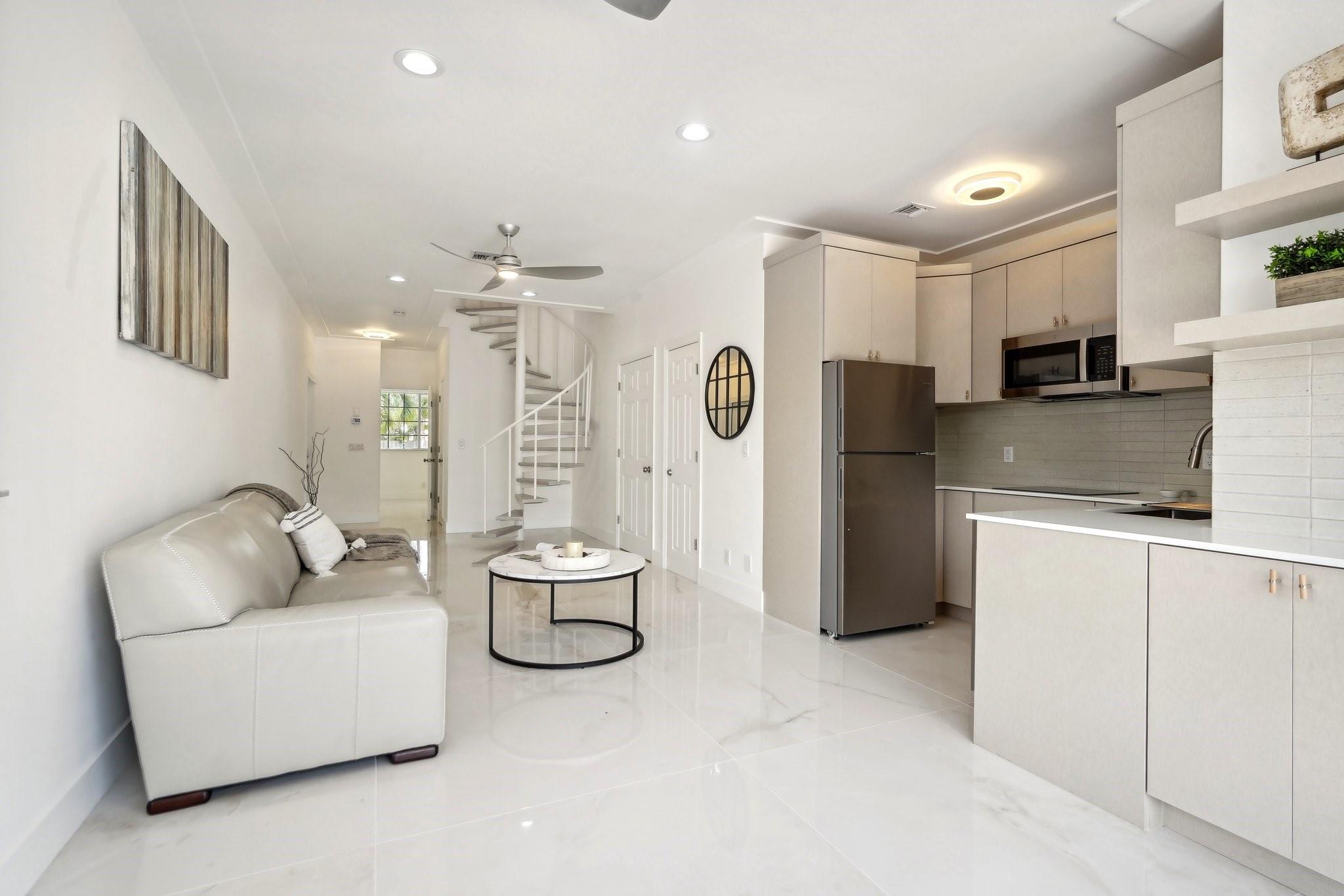 True lock out for complete privacy up and down stairs if desired