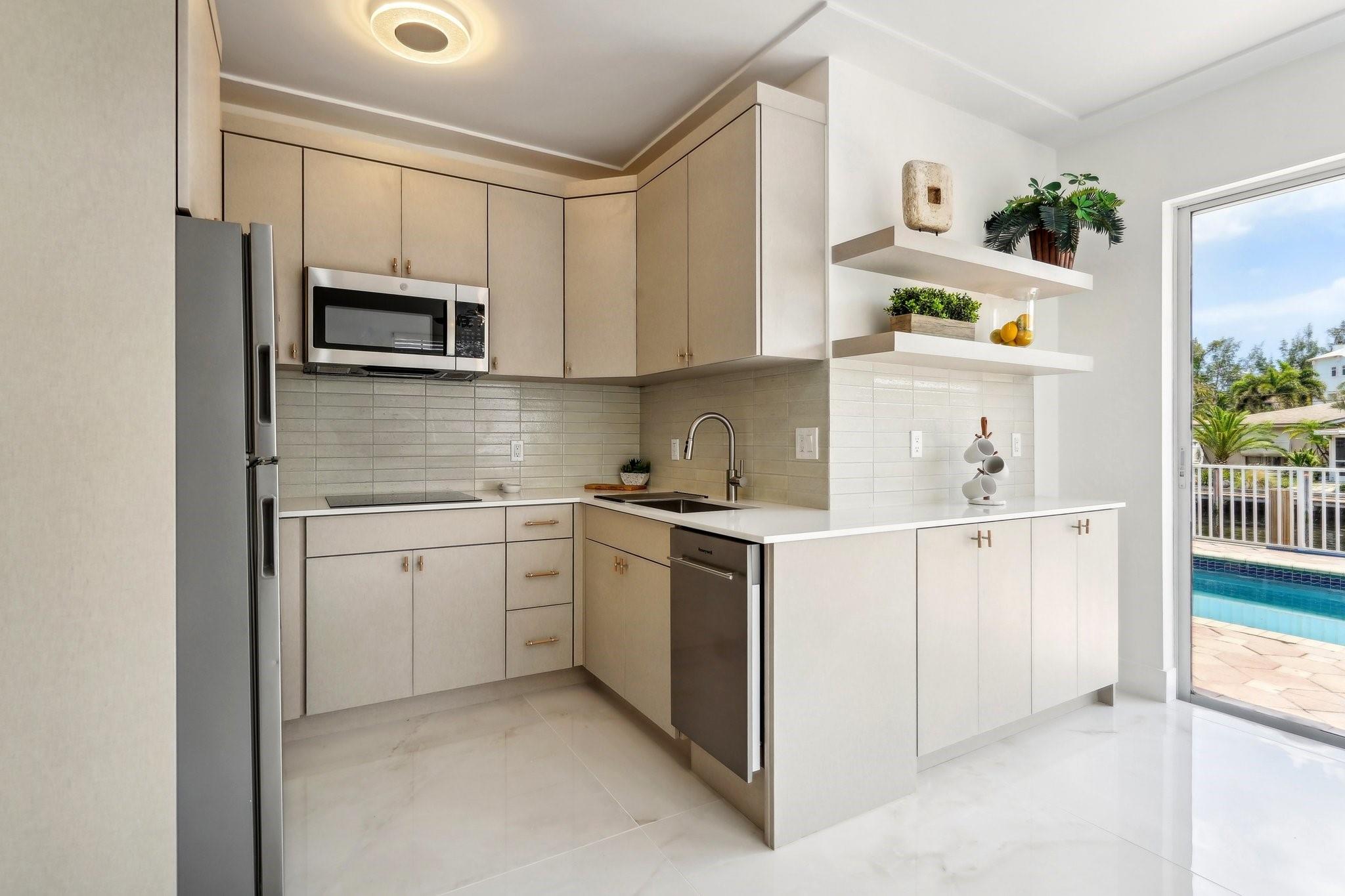 with sliders to pool