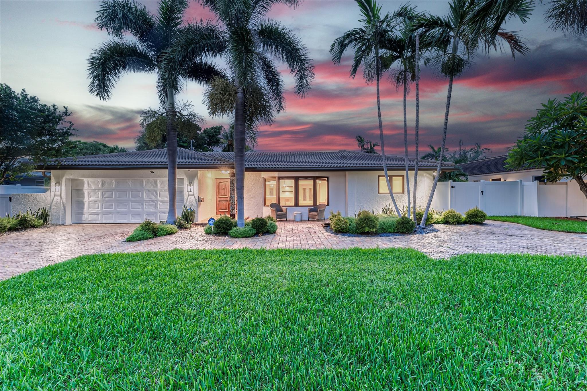 Beautiful home to enjoy all day long in desirable Lighthouse Point