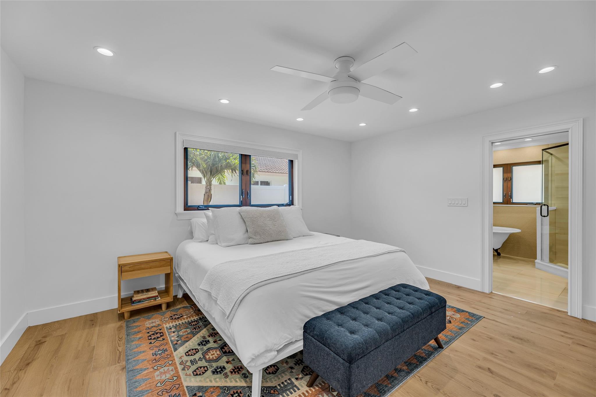 Master Bedroom with bathroom ensuite and great natural lighting