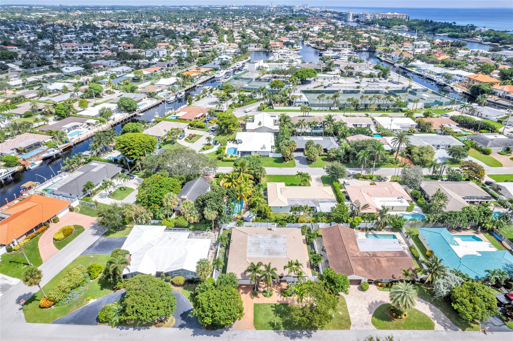 Situated in desirable Venetian Isles of Lighthouse Point