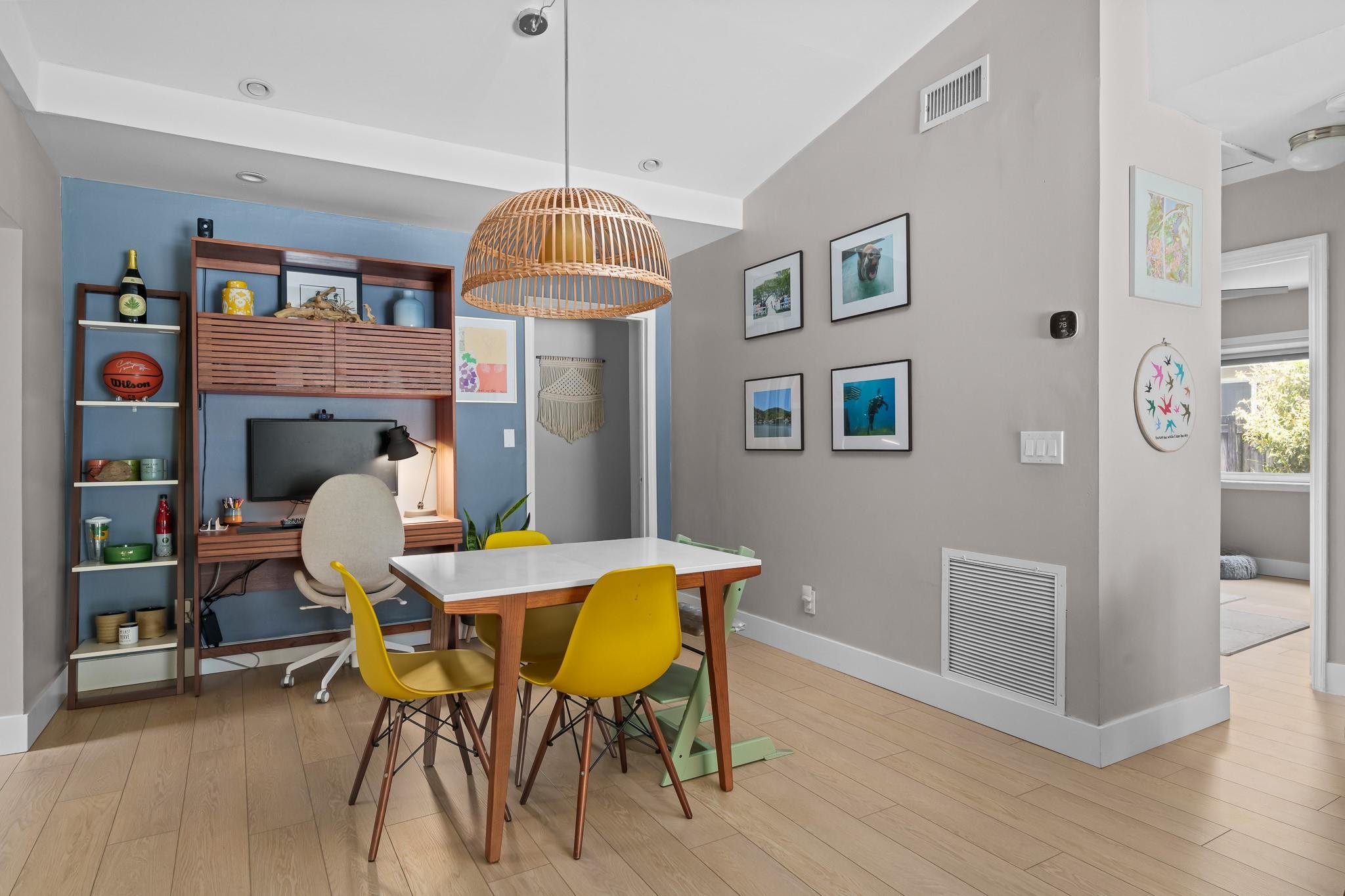 Luxury Vinyl Plank Flooring throughout