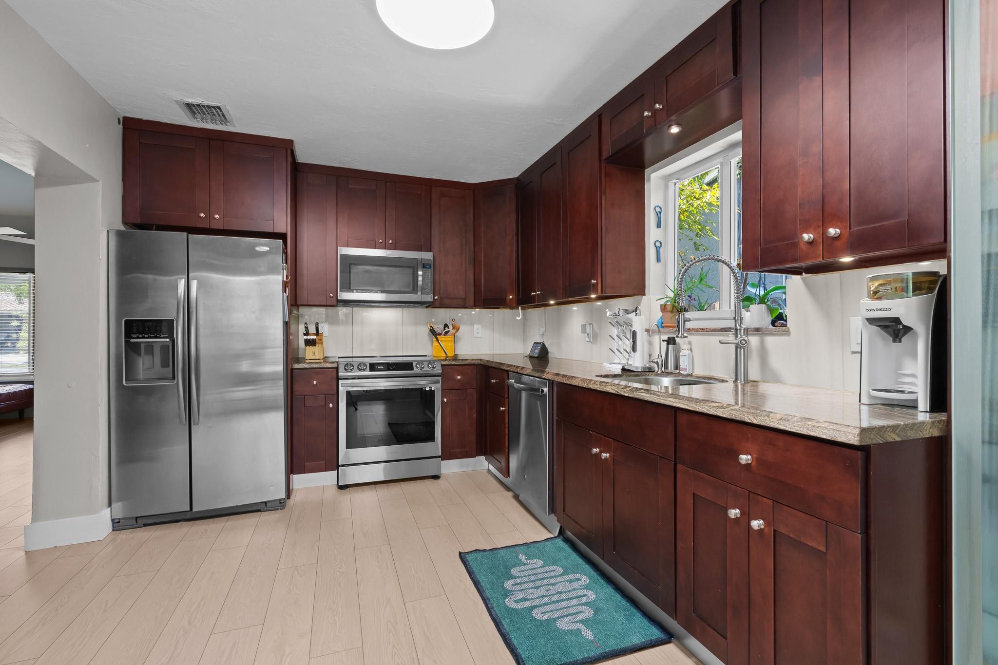 Plenty of storage here for the most discerning cook