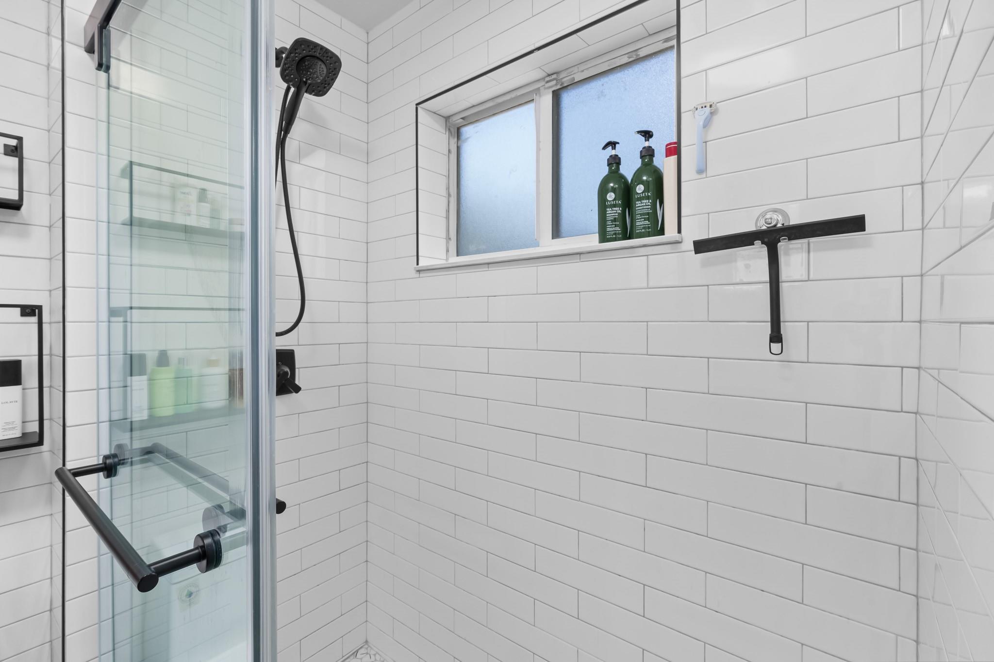 This bathroom was completely re imagined in December 2021