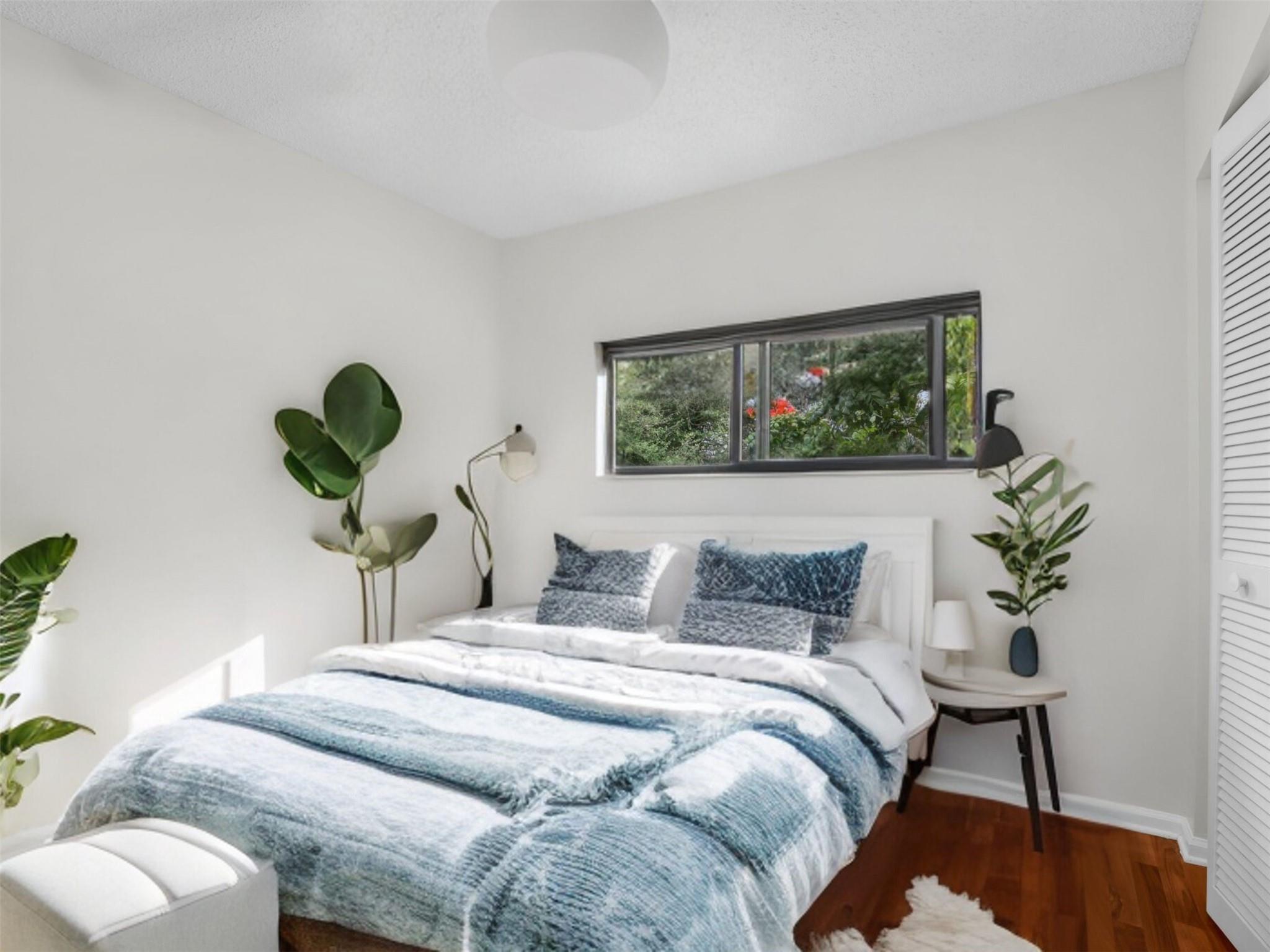 Virtually Staged bedroom #3