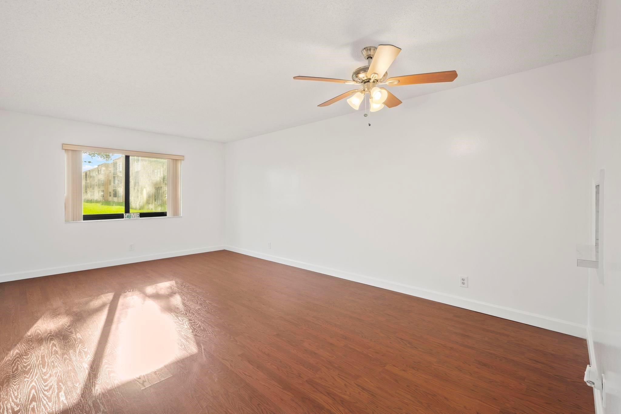 Dedicated dining area with large living/great room provides 12' x 19' of open space.