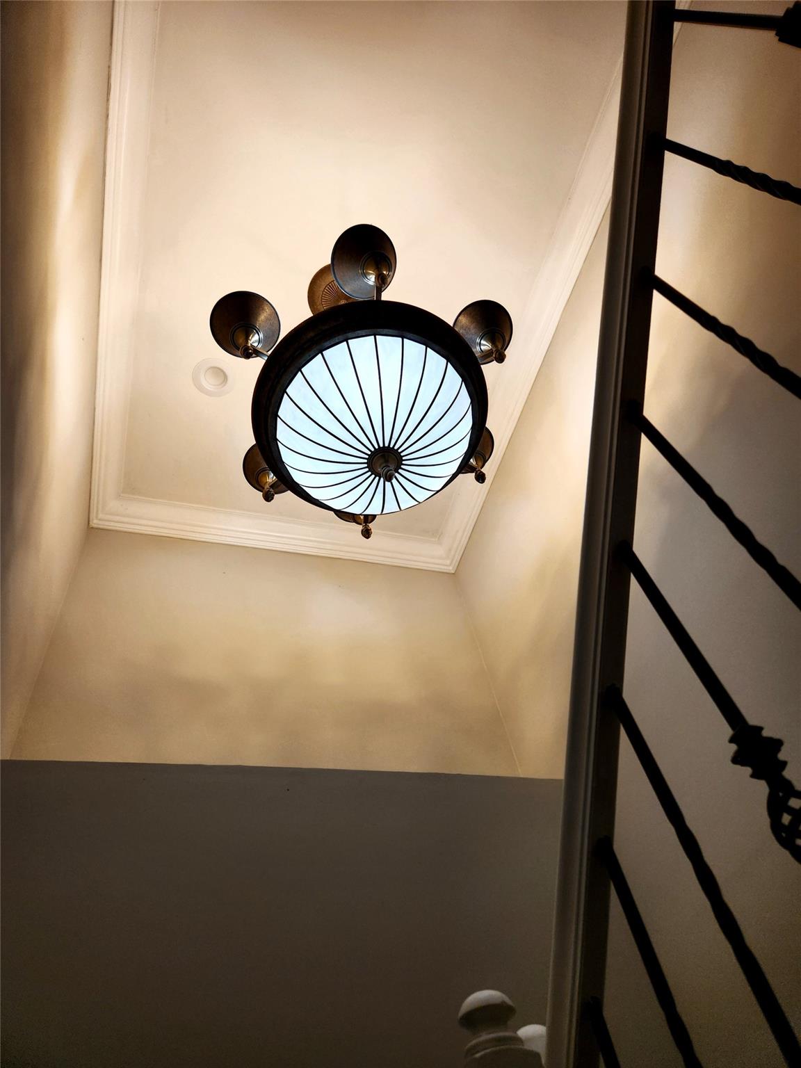 Stair chandelier,