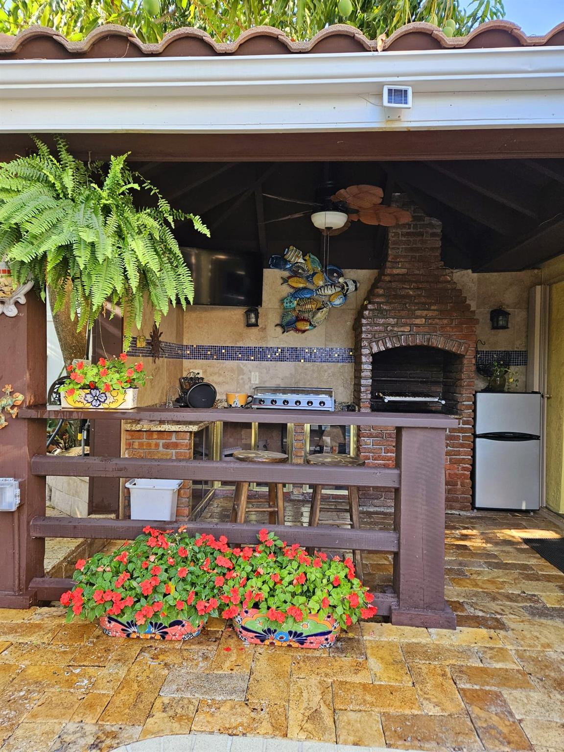 Gourmet out side kitchen