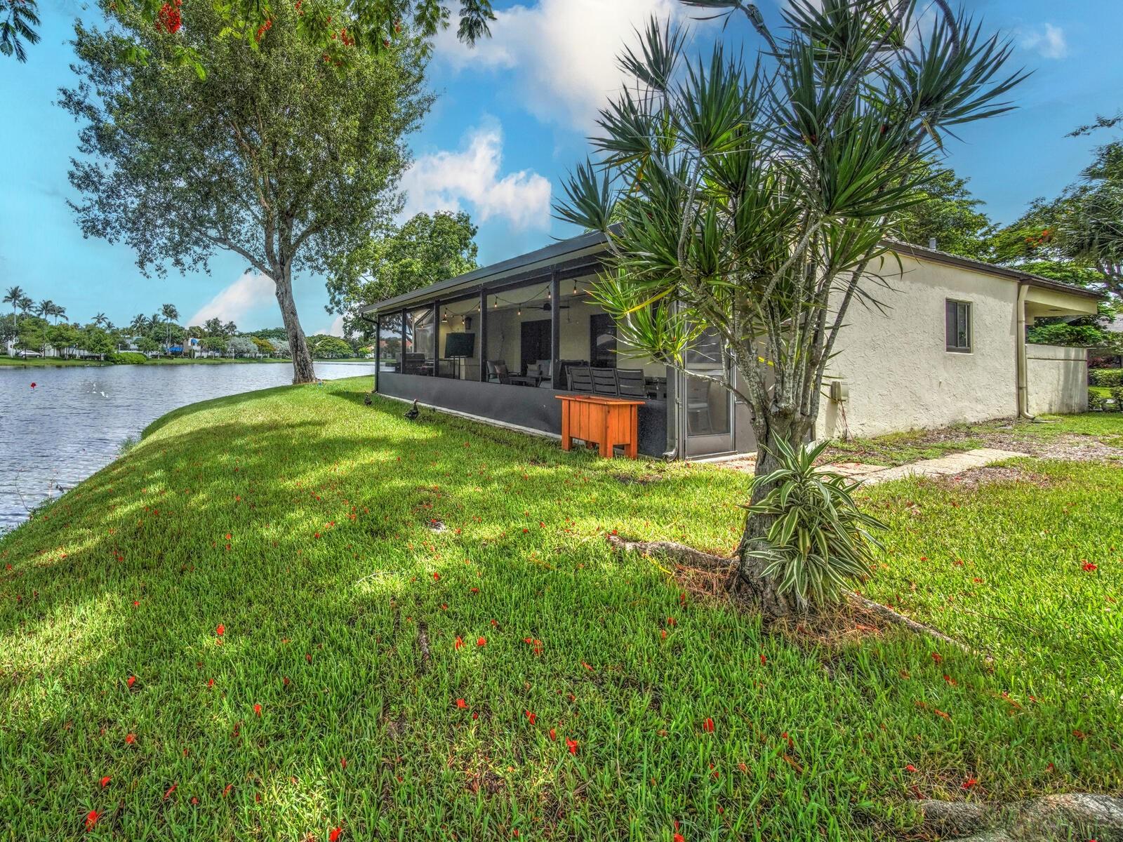 Point lot with views from every primary room!