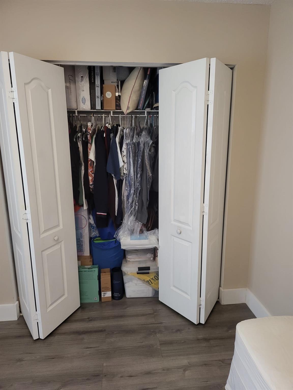 SECOND BEDROOM CLOSET