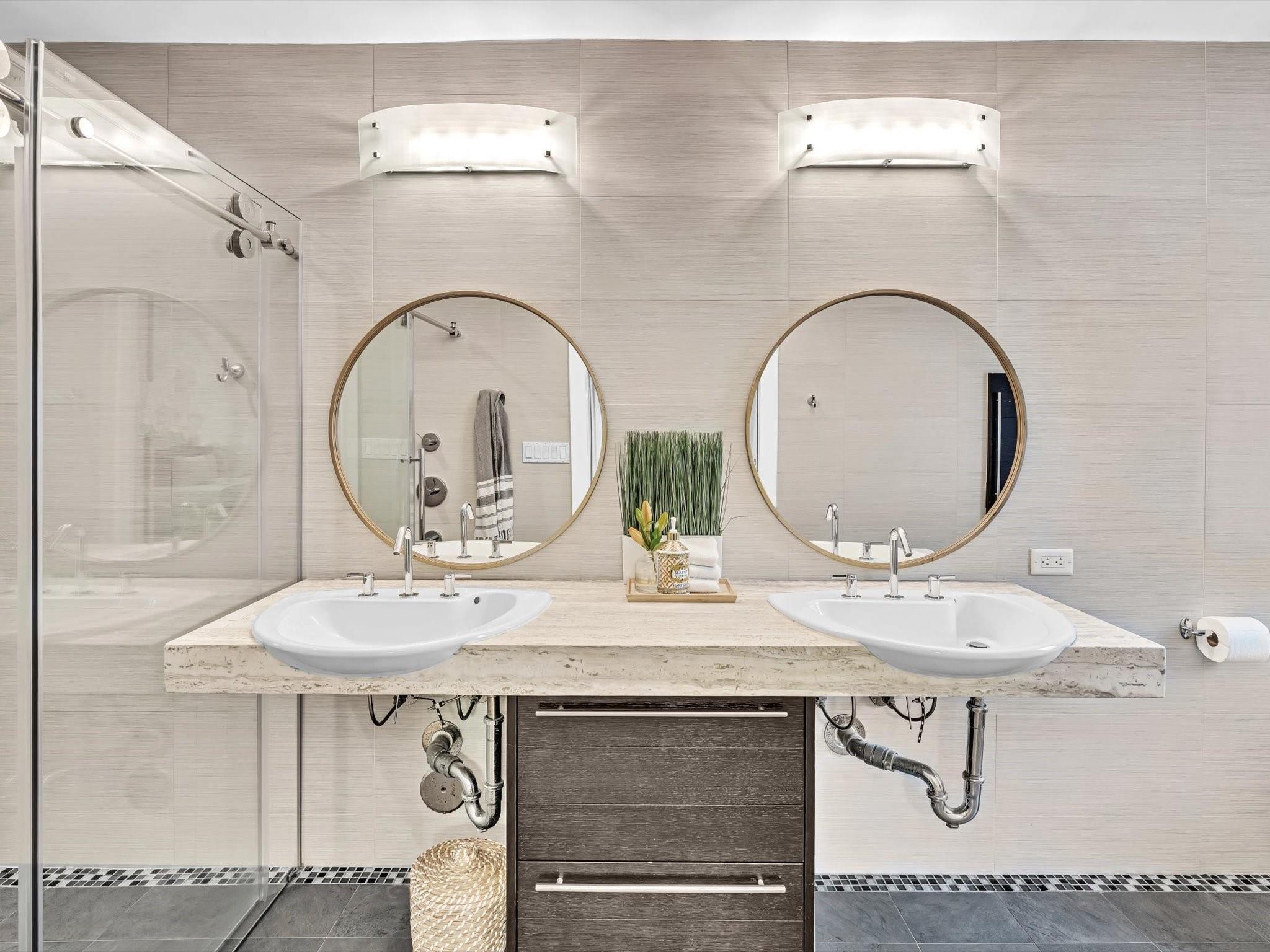 Update and accessible Master Bathroom