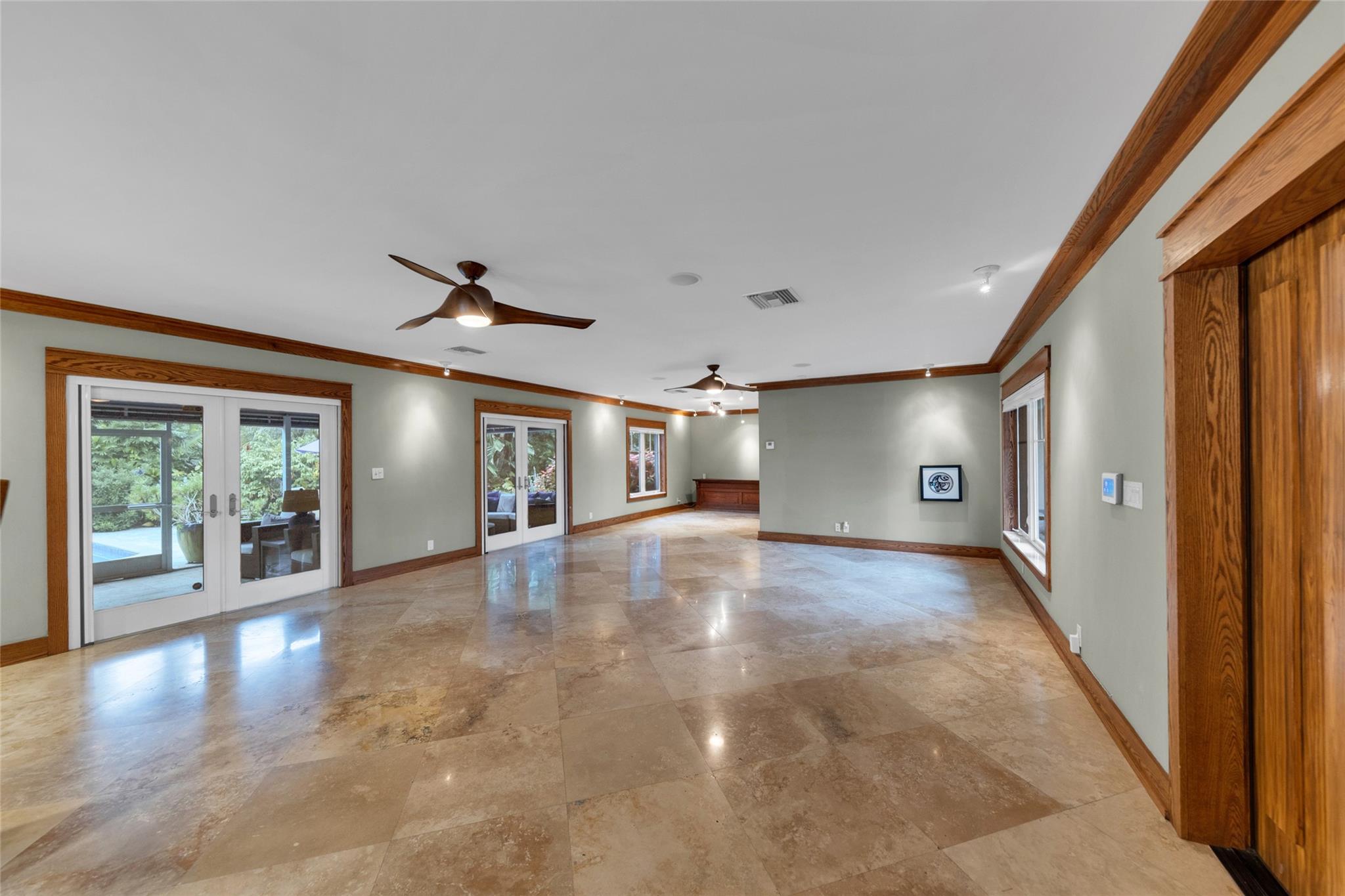 Living Room with View Toward Dining Room