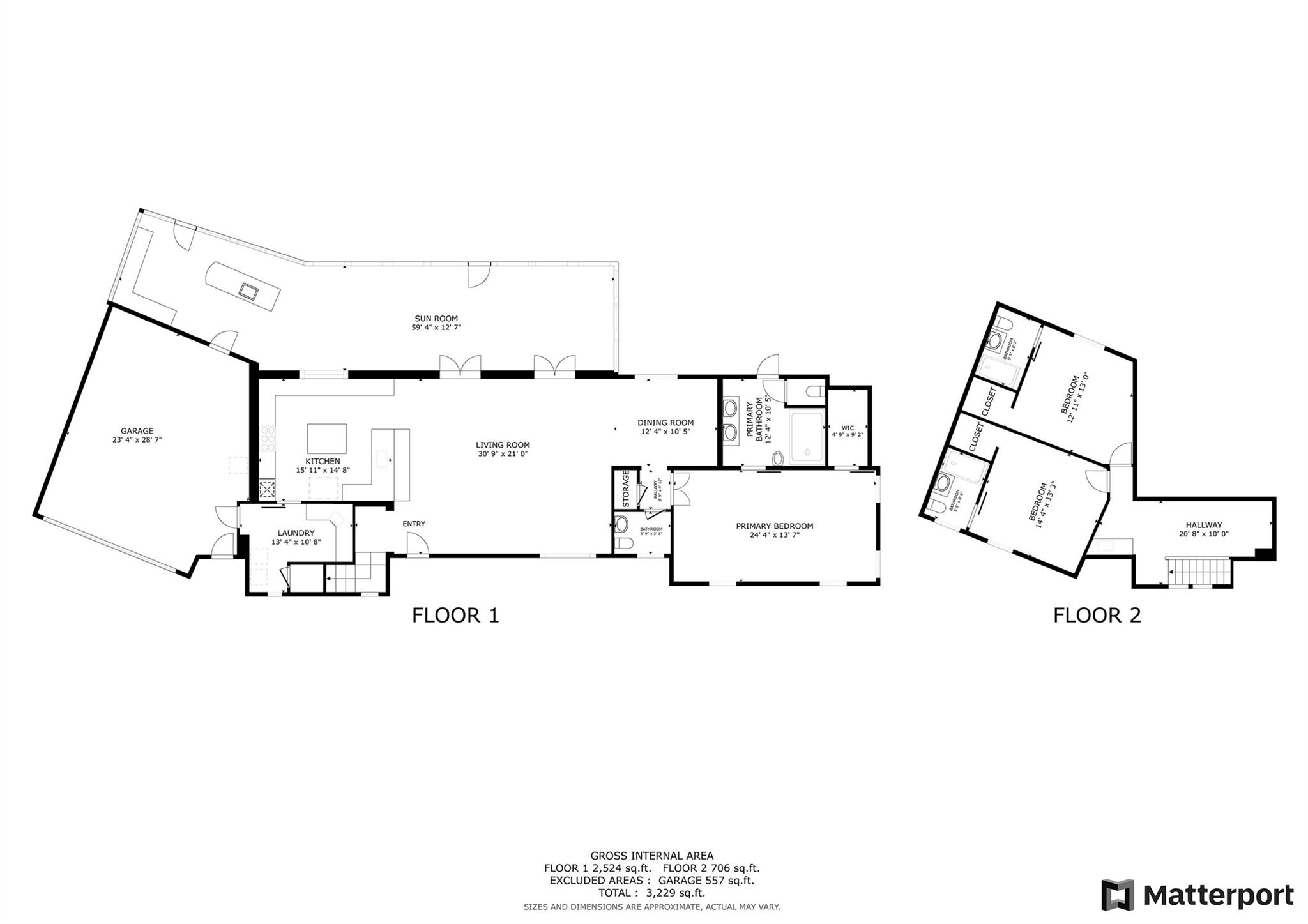 First and Second Floors